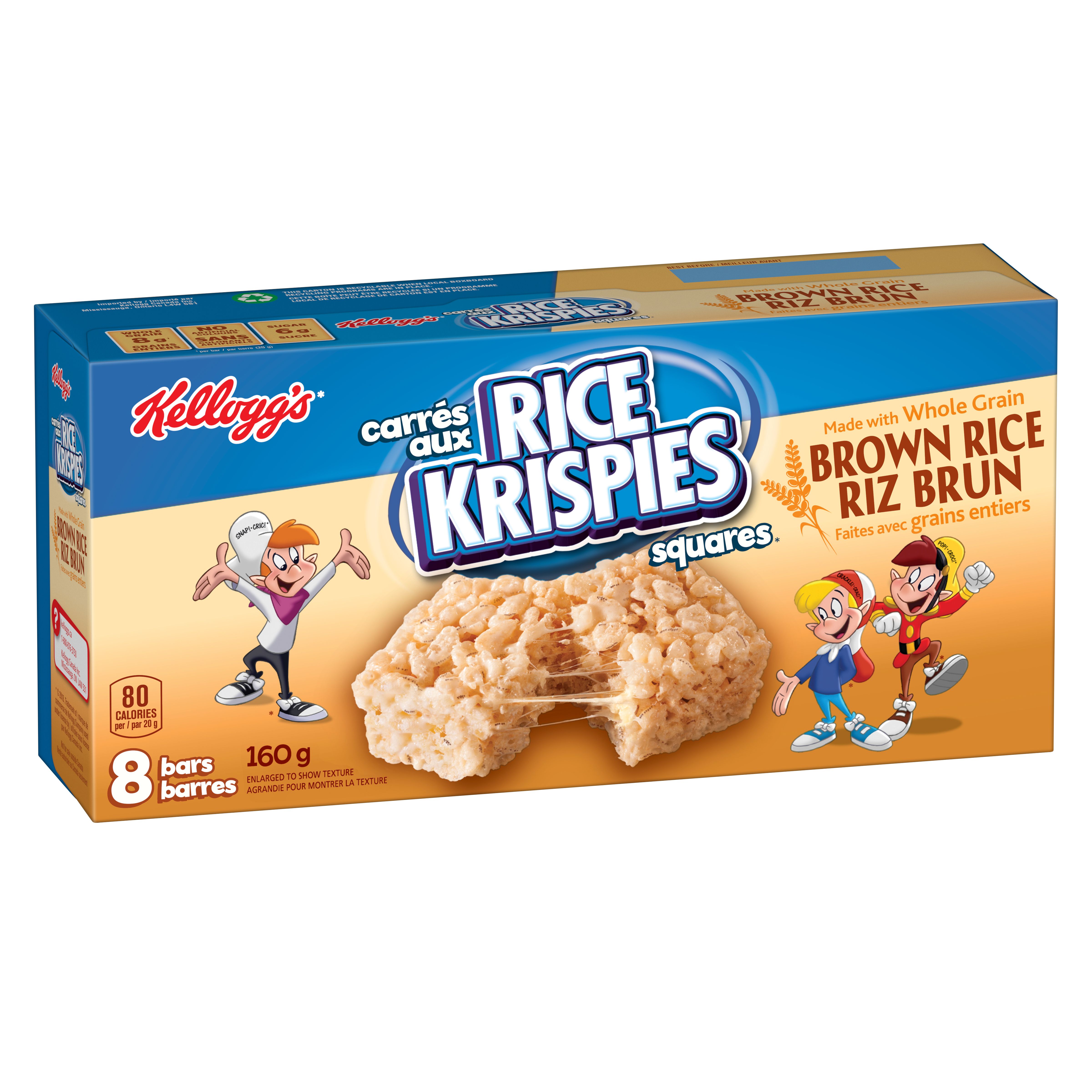 Barres Carr S Aux Rice Krispies Riz Brun Smartlabel