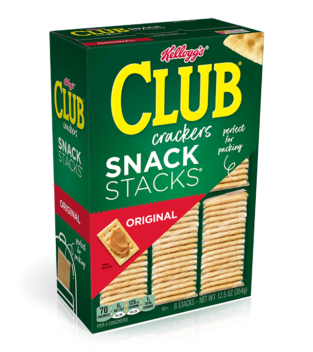 Kellogg's CLUB crackers SNACK STACKS