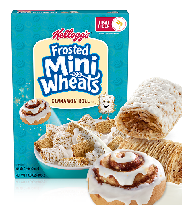 Kellogg's Frosted Mini Wheals CINNAMON ROLL