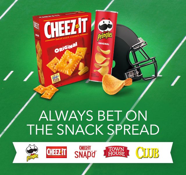 ALWAYS BET ON THE SNACK SPREAD