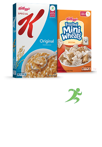 11g of PROTEIN 6g from milk + 5g from cereal