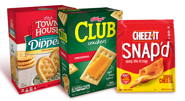 Snap'd Cheez-It®, Town House® or Club® Products