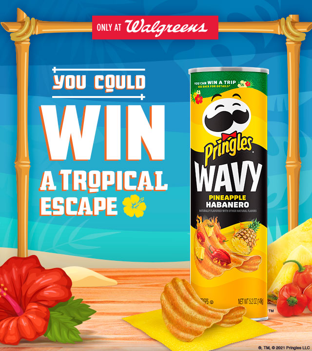 YOU COULD WIN A TROPICAL ESCAPE