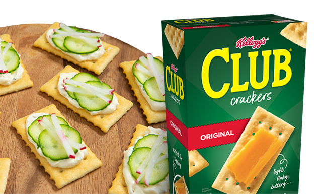 Kellogg's CLUB crackers. ORIGINAL