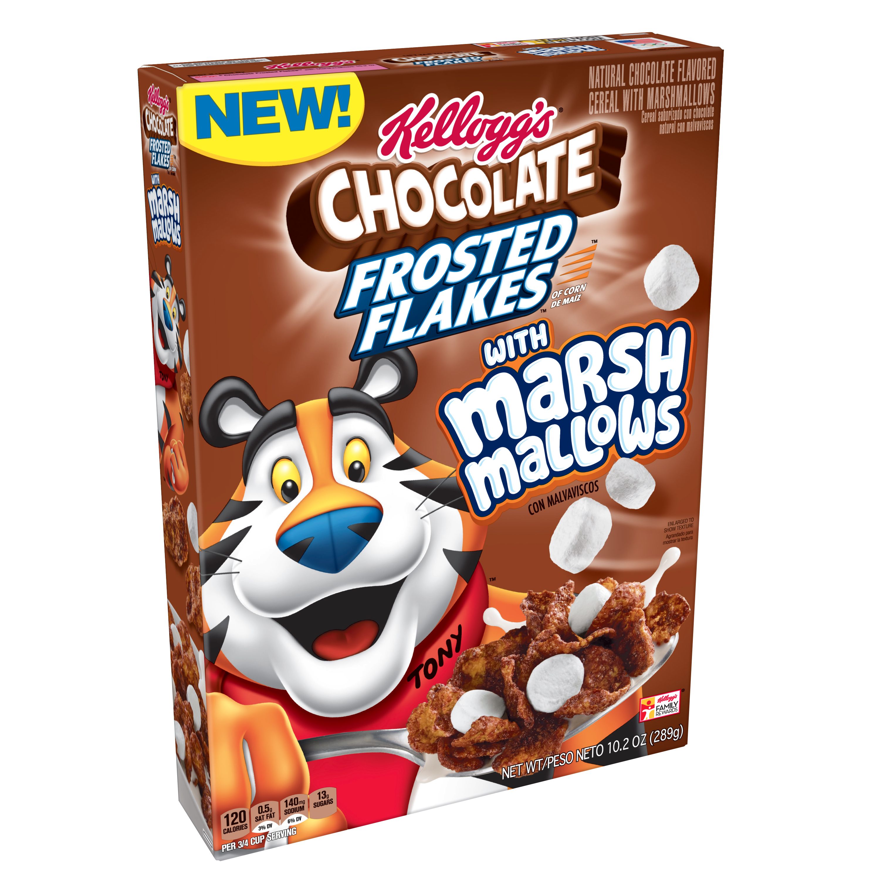 Kellogg S Chocolate Frosted Flakes With Marshmallows Cereal SmartLabel