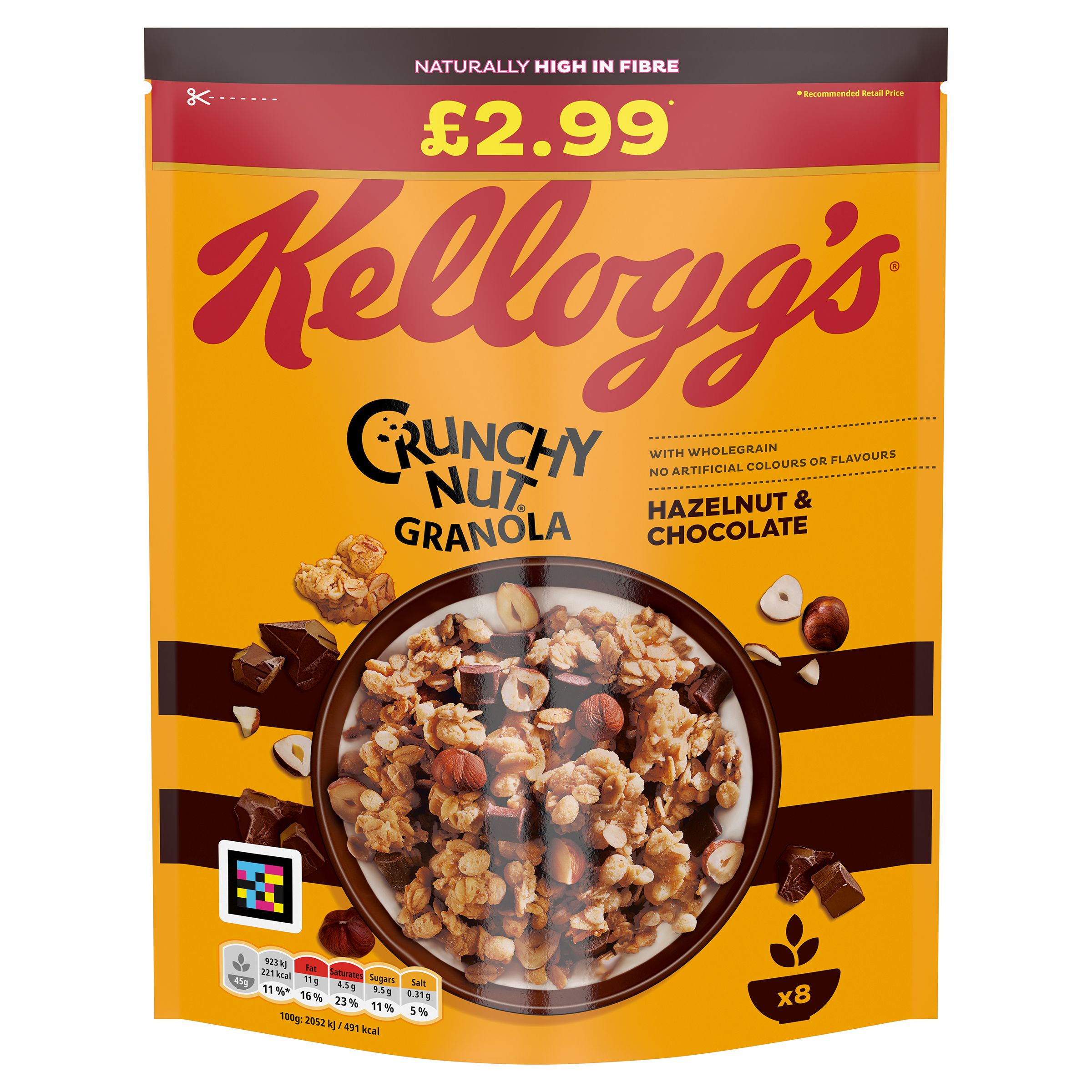 Crunchy Nut Granola Hazelnut & Chocolate Kellogg's