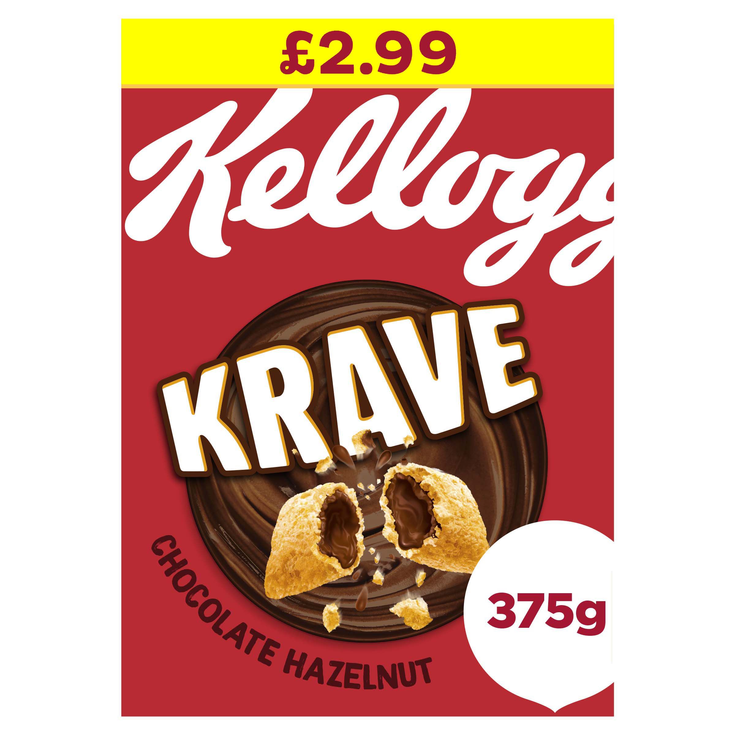 Kellogg Krave 375g PMP £2.99