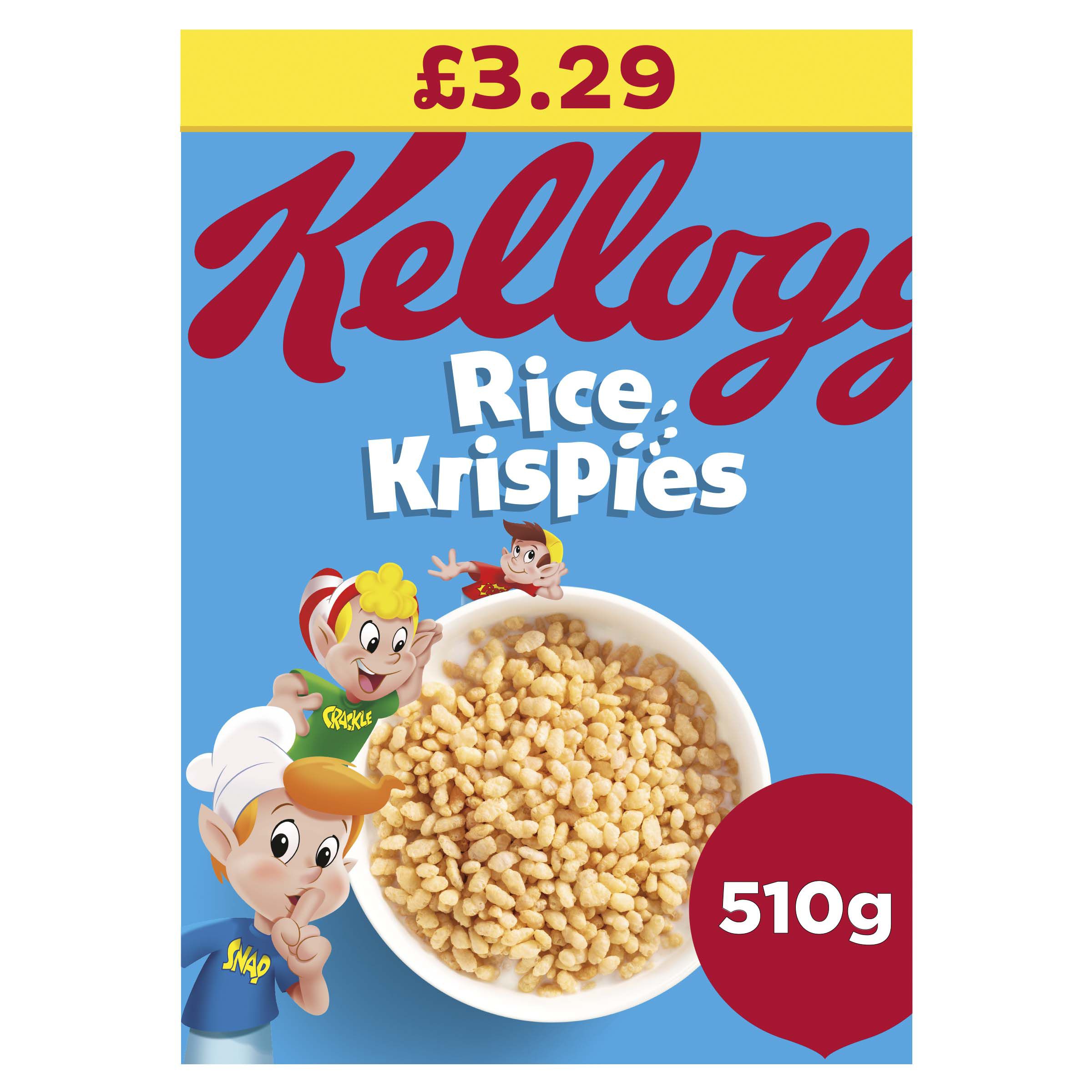 Kellogg Rice Krispies 510g PMP £2.99