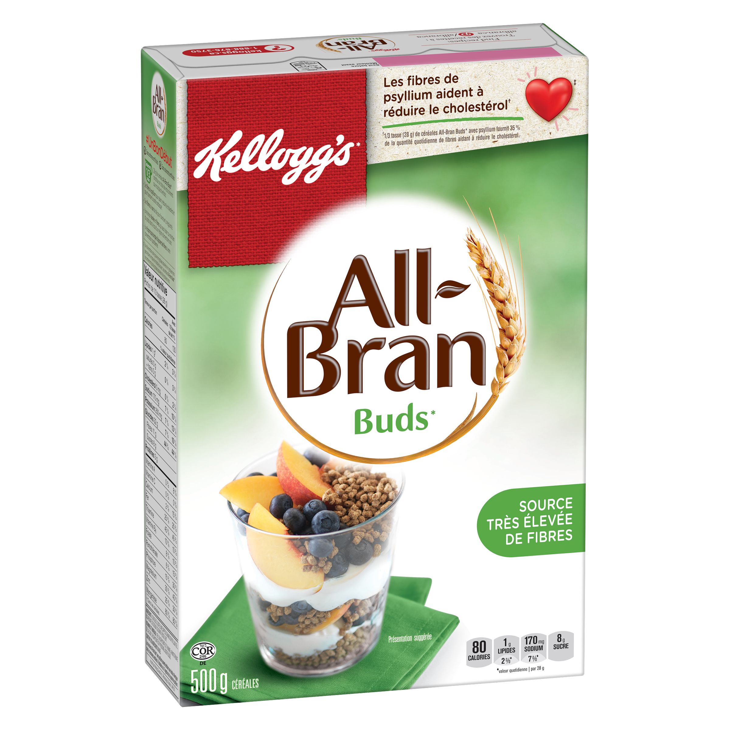 Céréales AllBran Buds* SmartLabel™