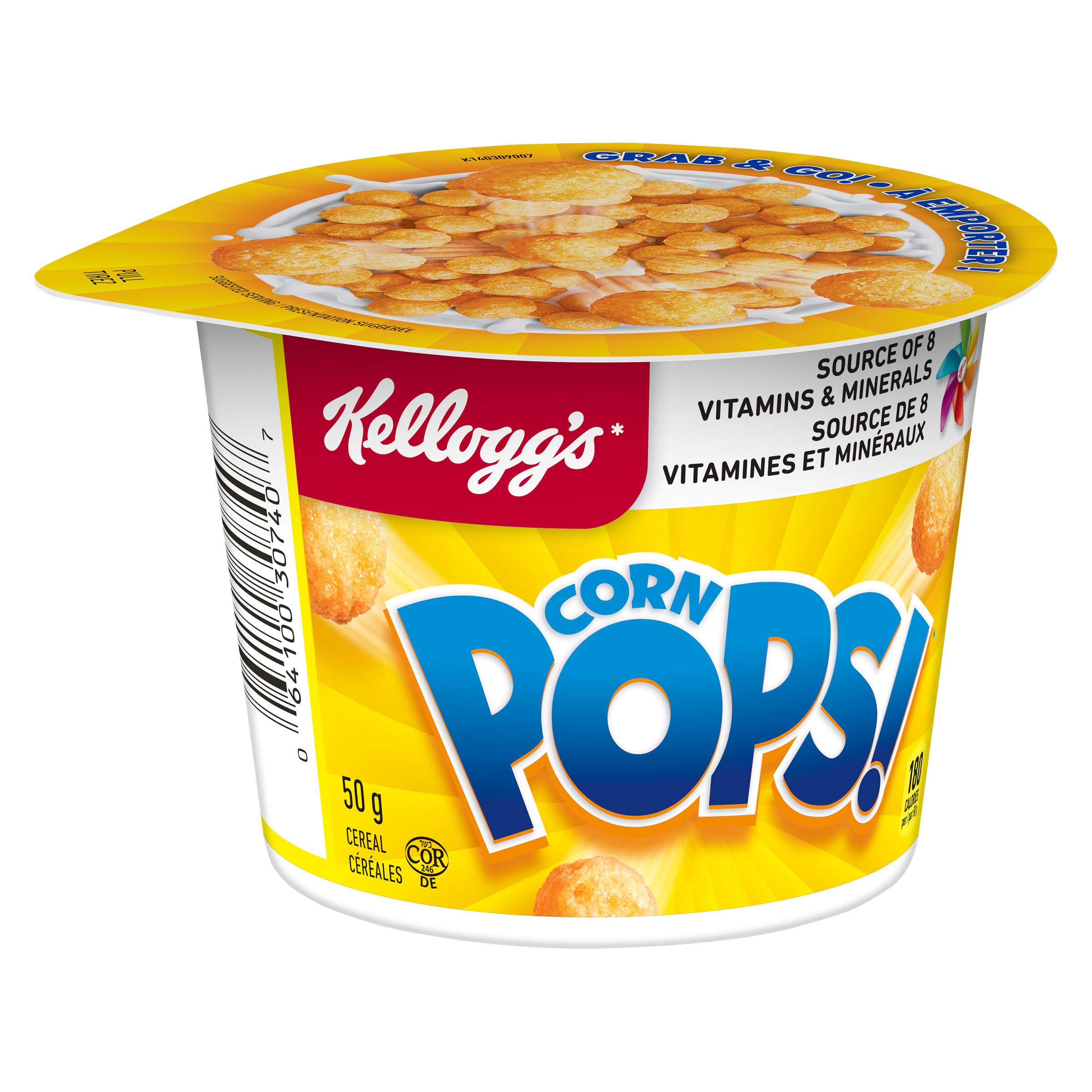 7+ Pops Cereal Box