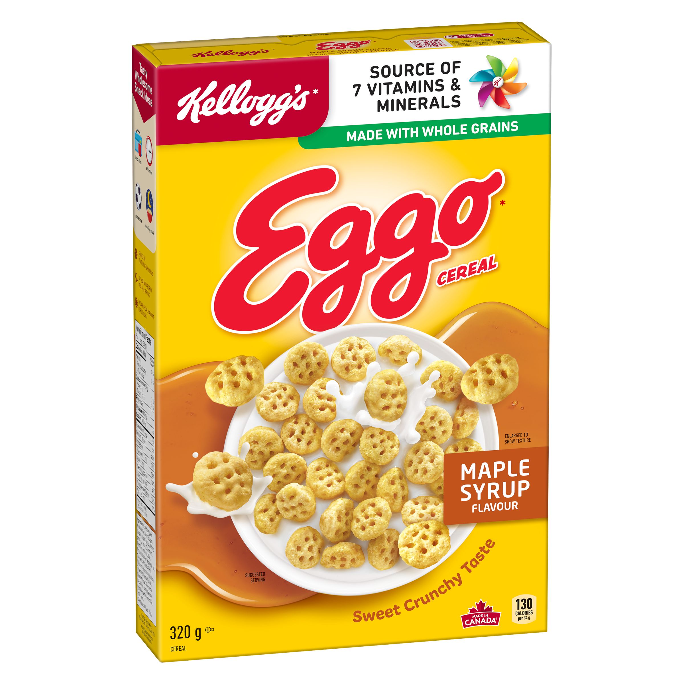 Eggo* Cereal, Maple Syrup Flavour SmartLabel™