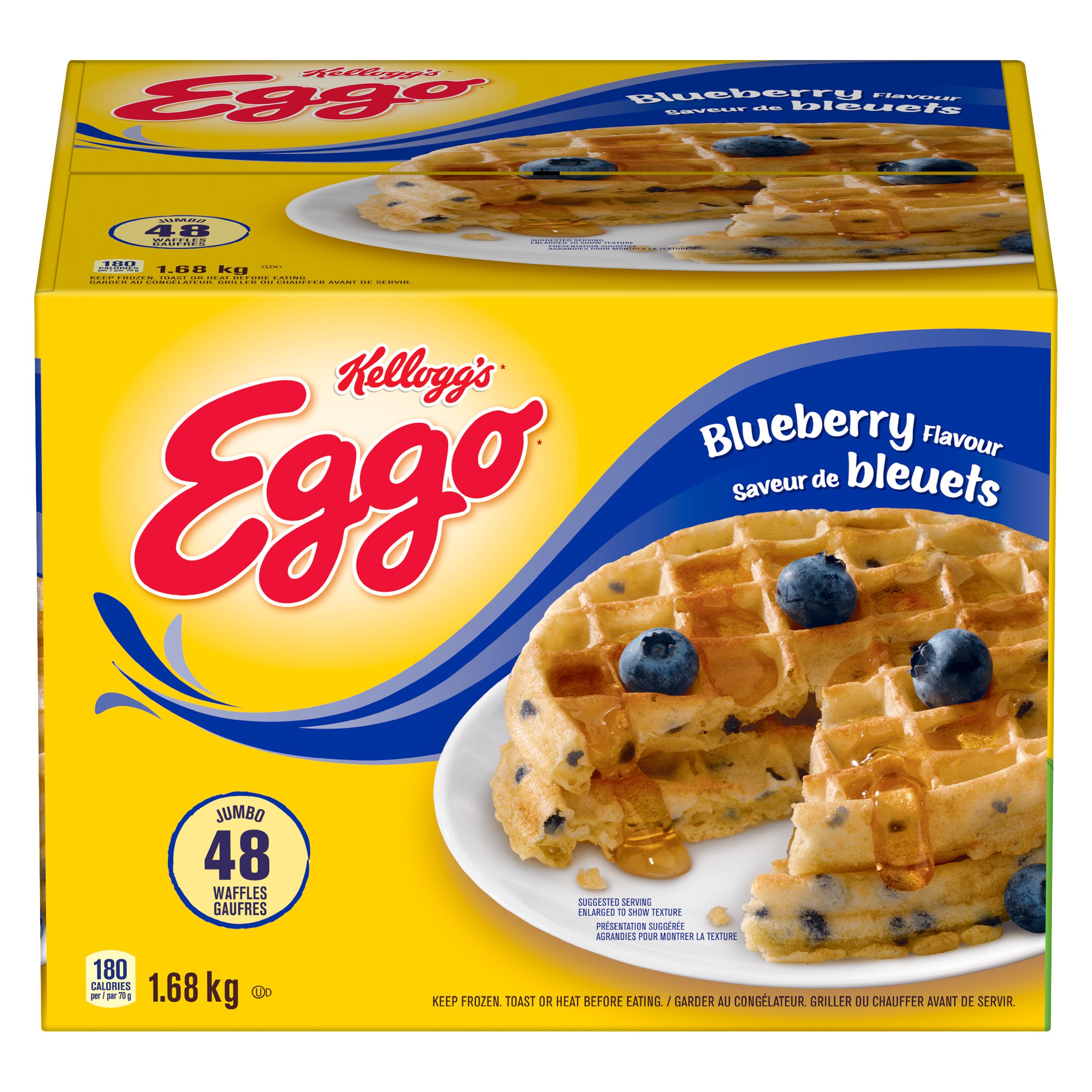 Eggo Blueberry Flavour Waffles