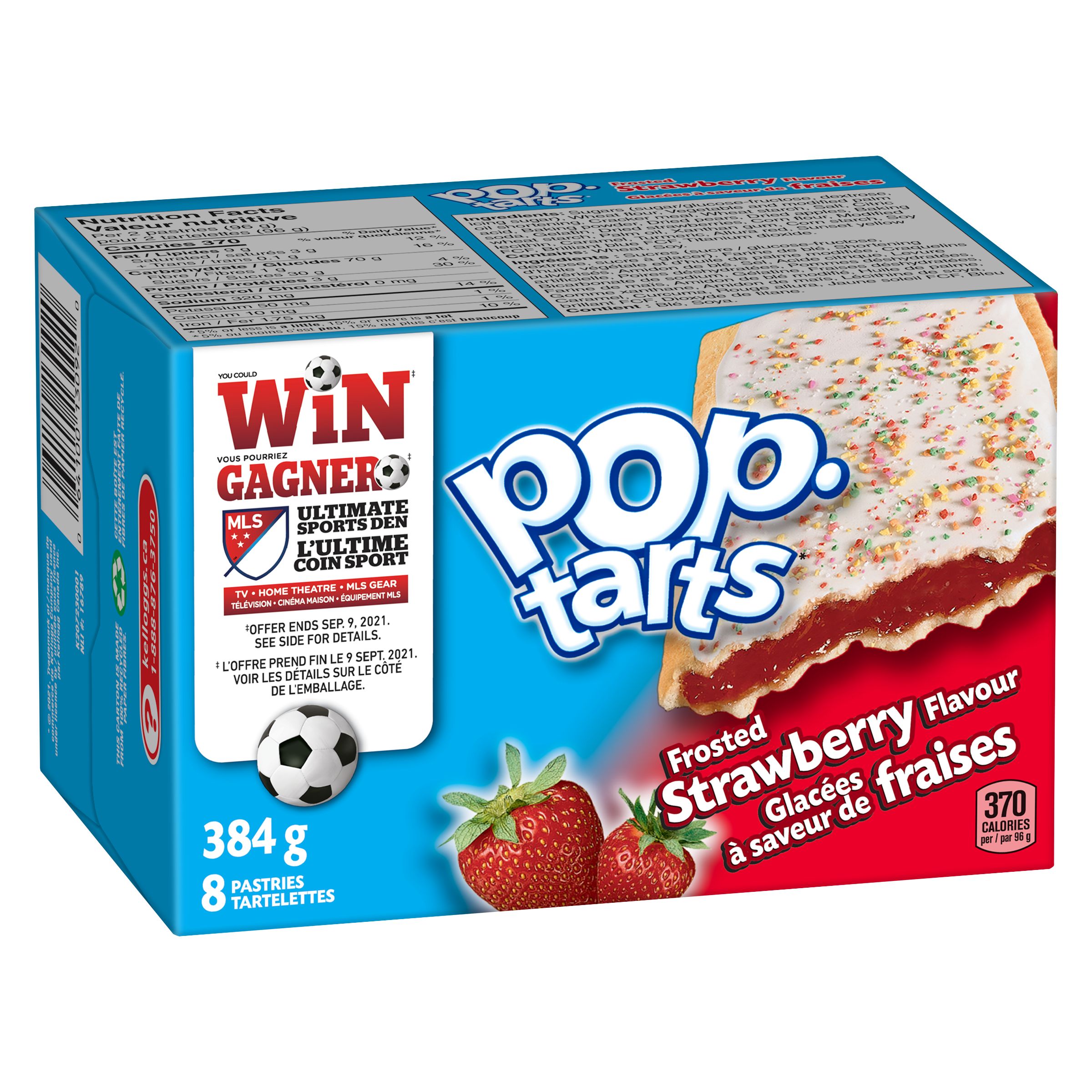 Pop-Tarts* Frosted Strawberry Toaster Pastries - SmartLabel™