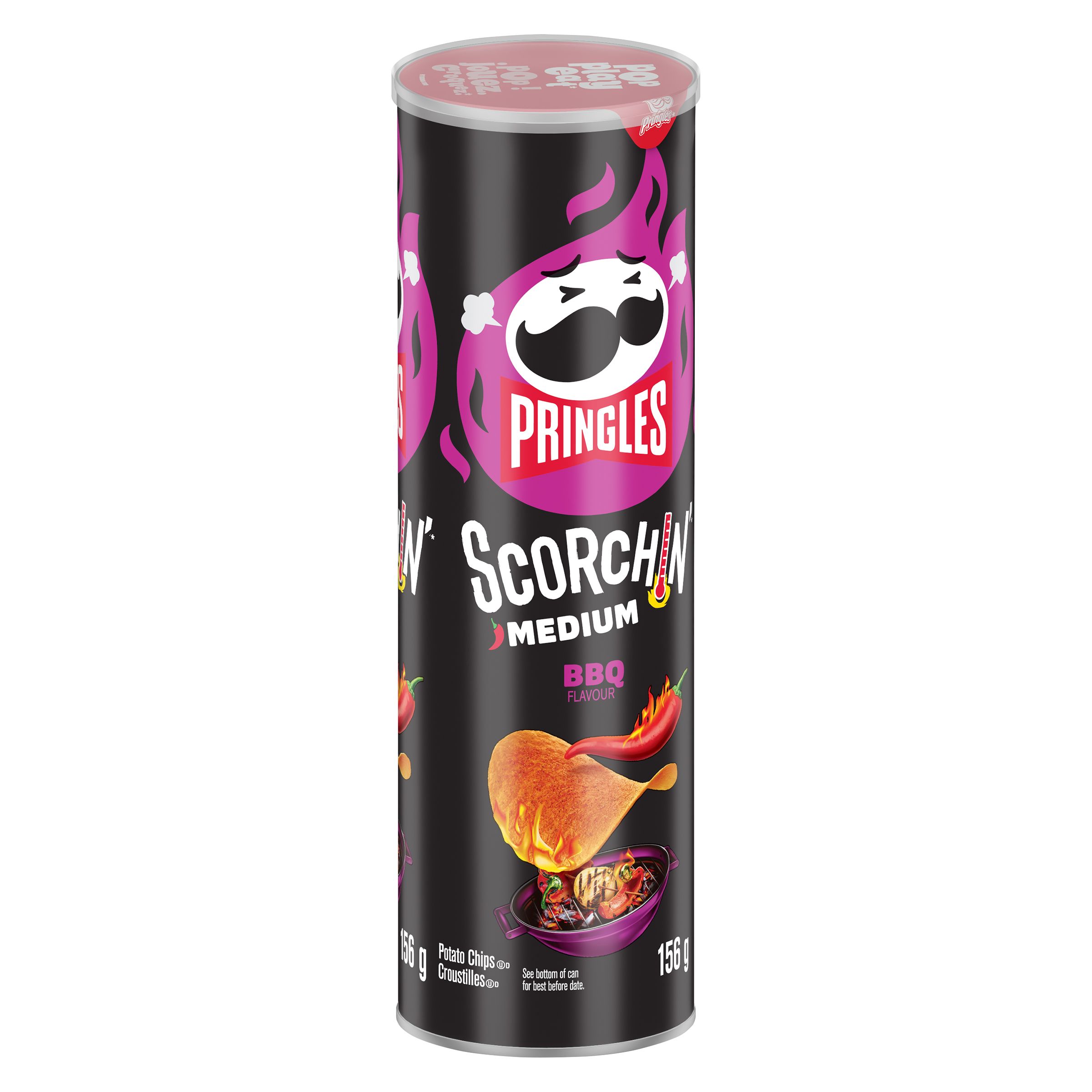 Pringles Scorchin’* BBQ Flavour Potato Chips - SmartLabel™