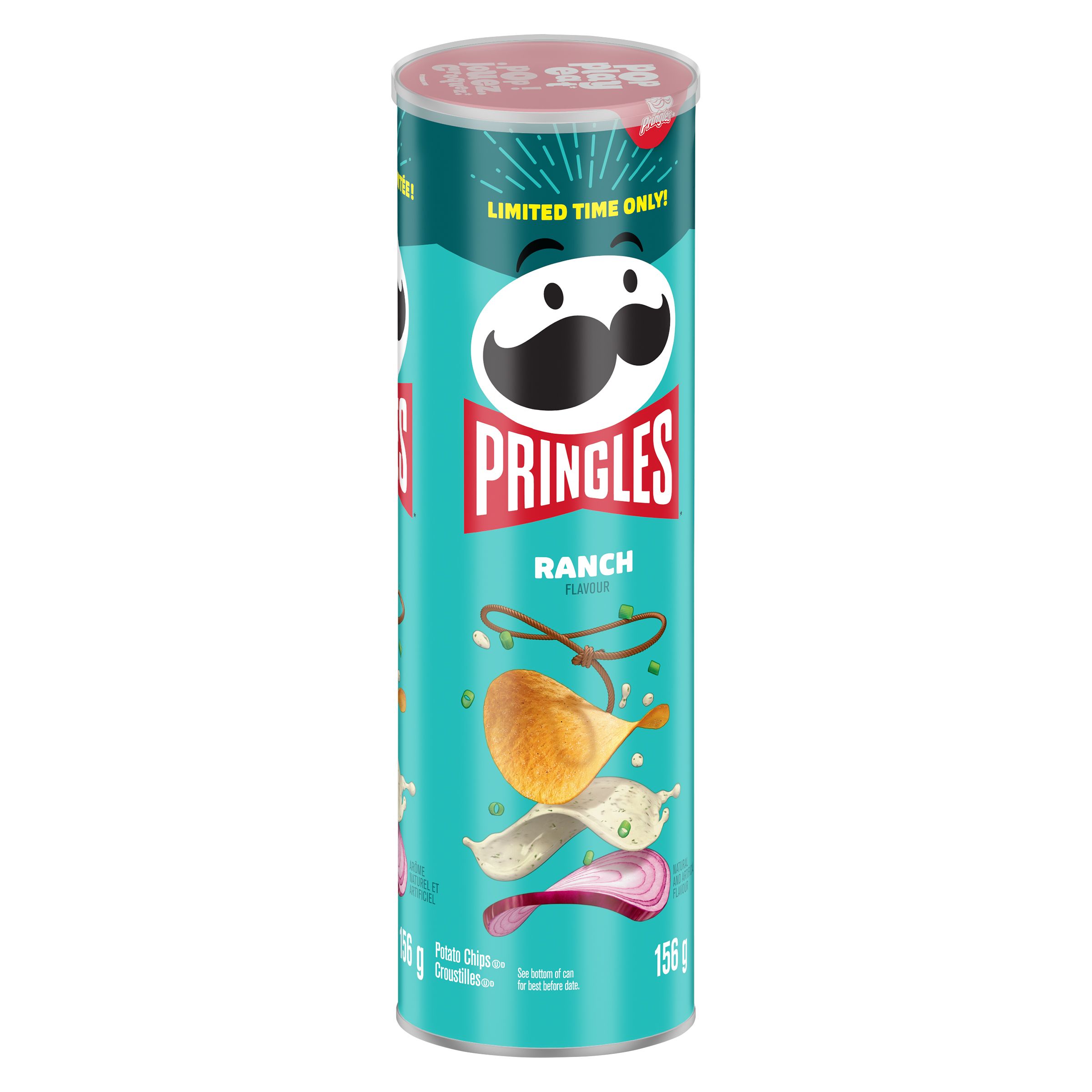 Pringles* Ranch Flavour Potato Chips - SmartLabel™