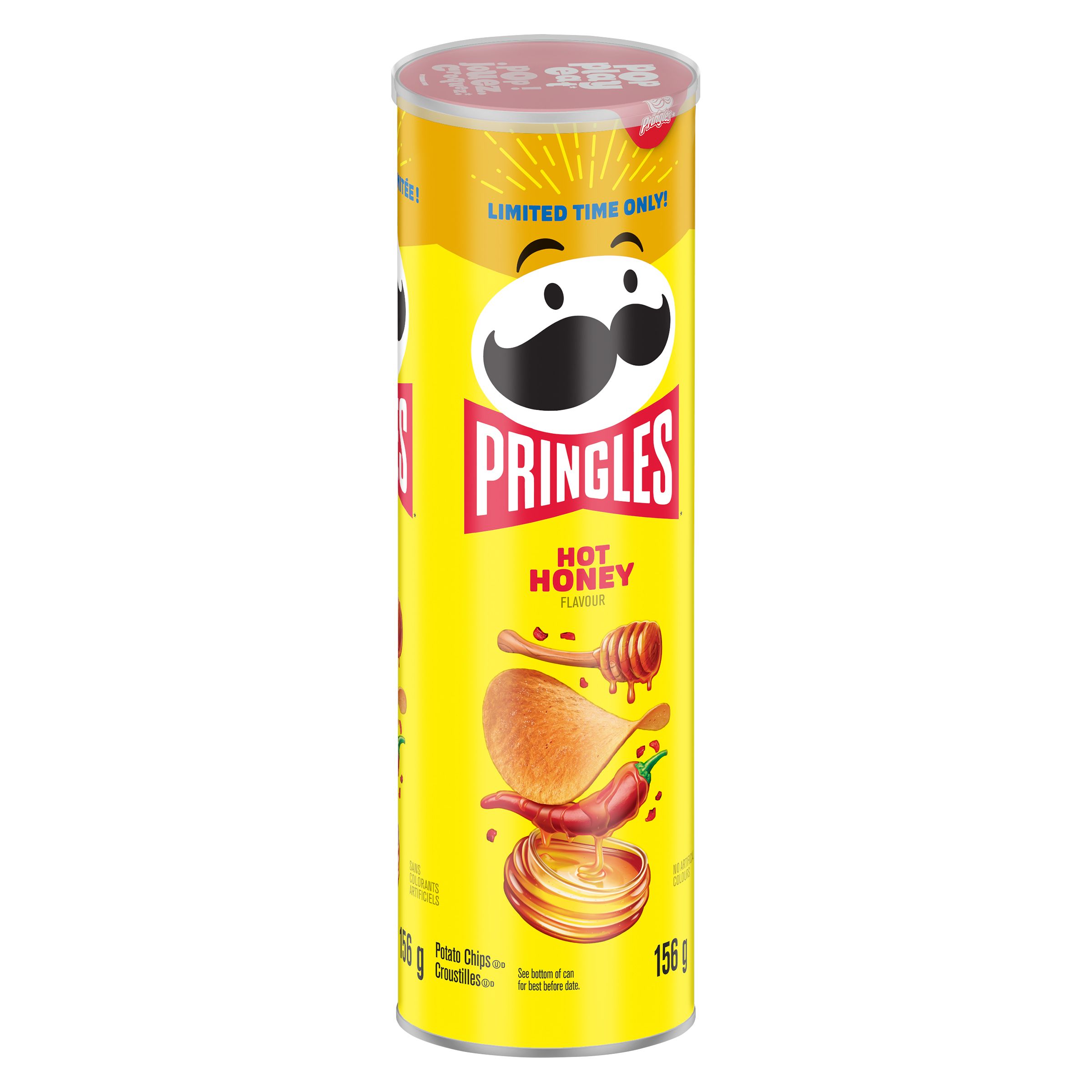 Pringles* Hot Honey Flavour Potato Chips - SmartLabel™