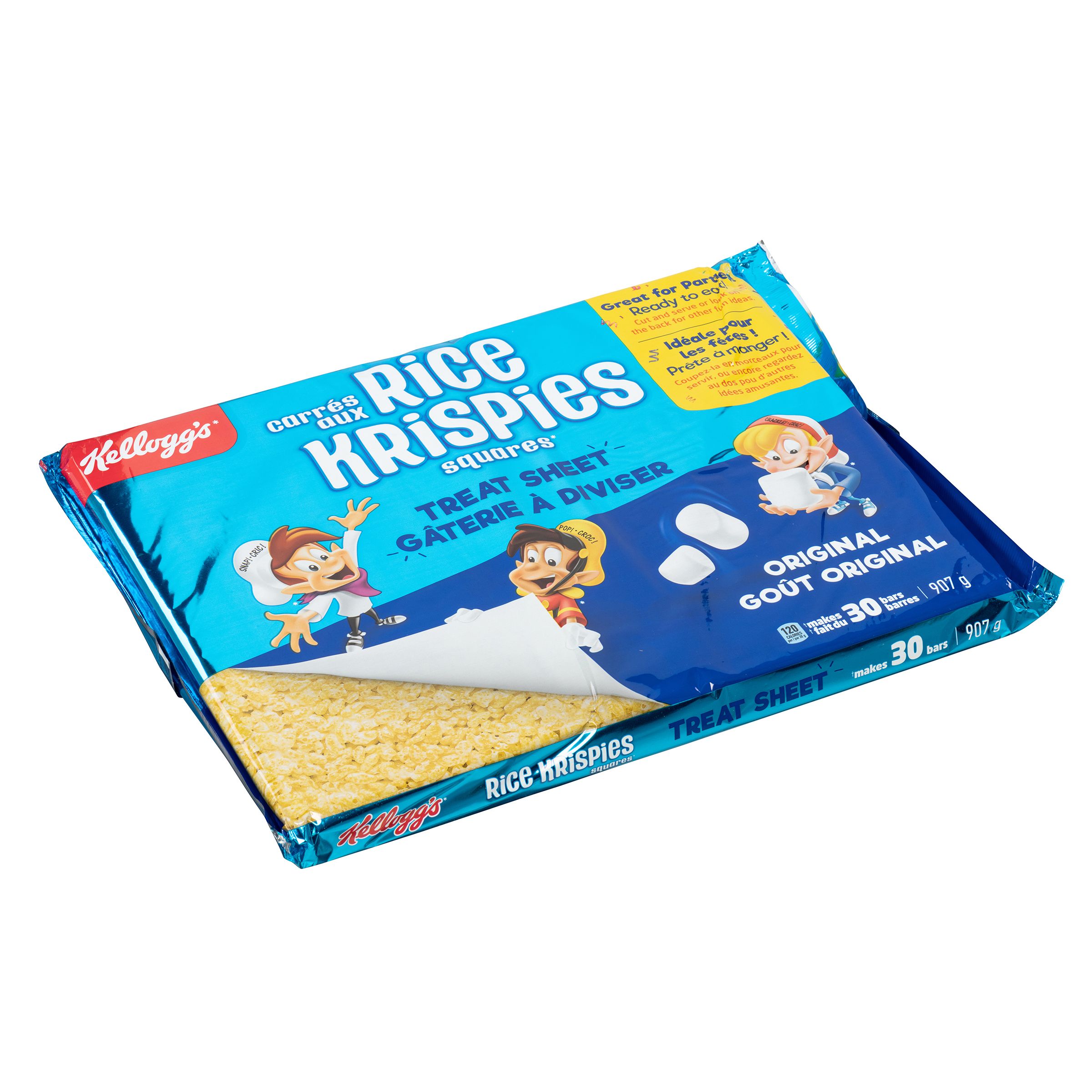 Rice Krispies Squares* Original Treat Sheet