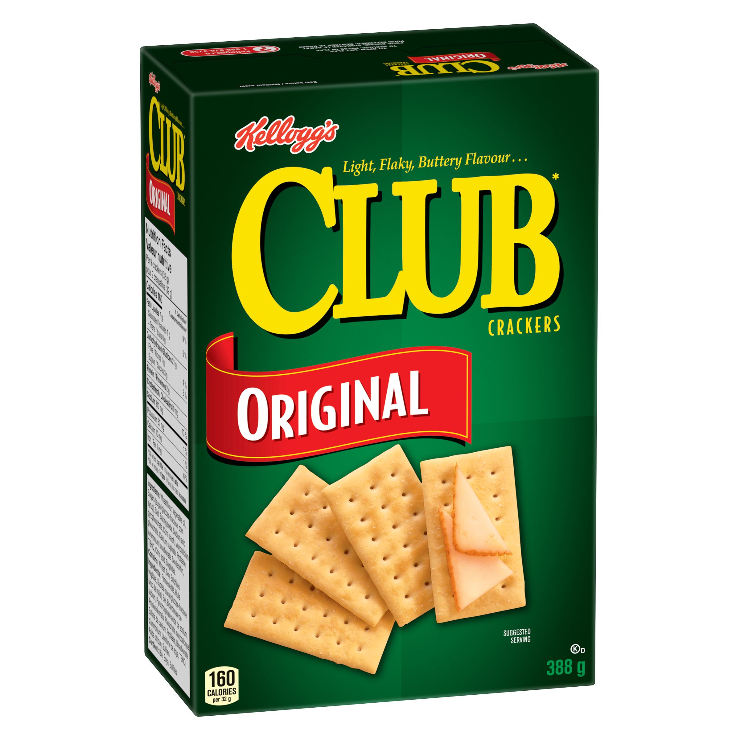 Kellogg's Club* Original Crackers - SmartLabel™