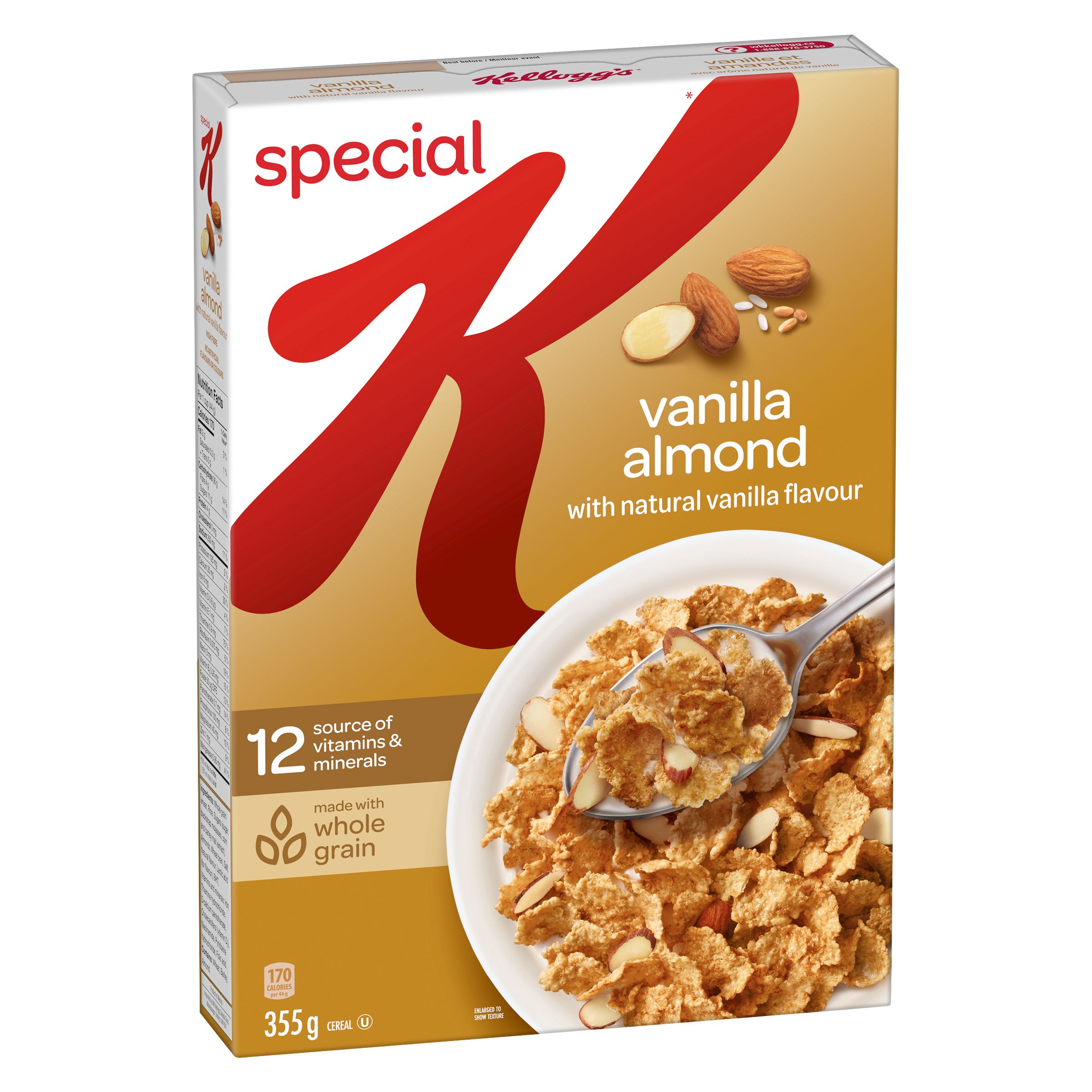 Special K* Vanilla Almond Cereal SmartLabel™