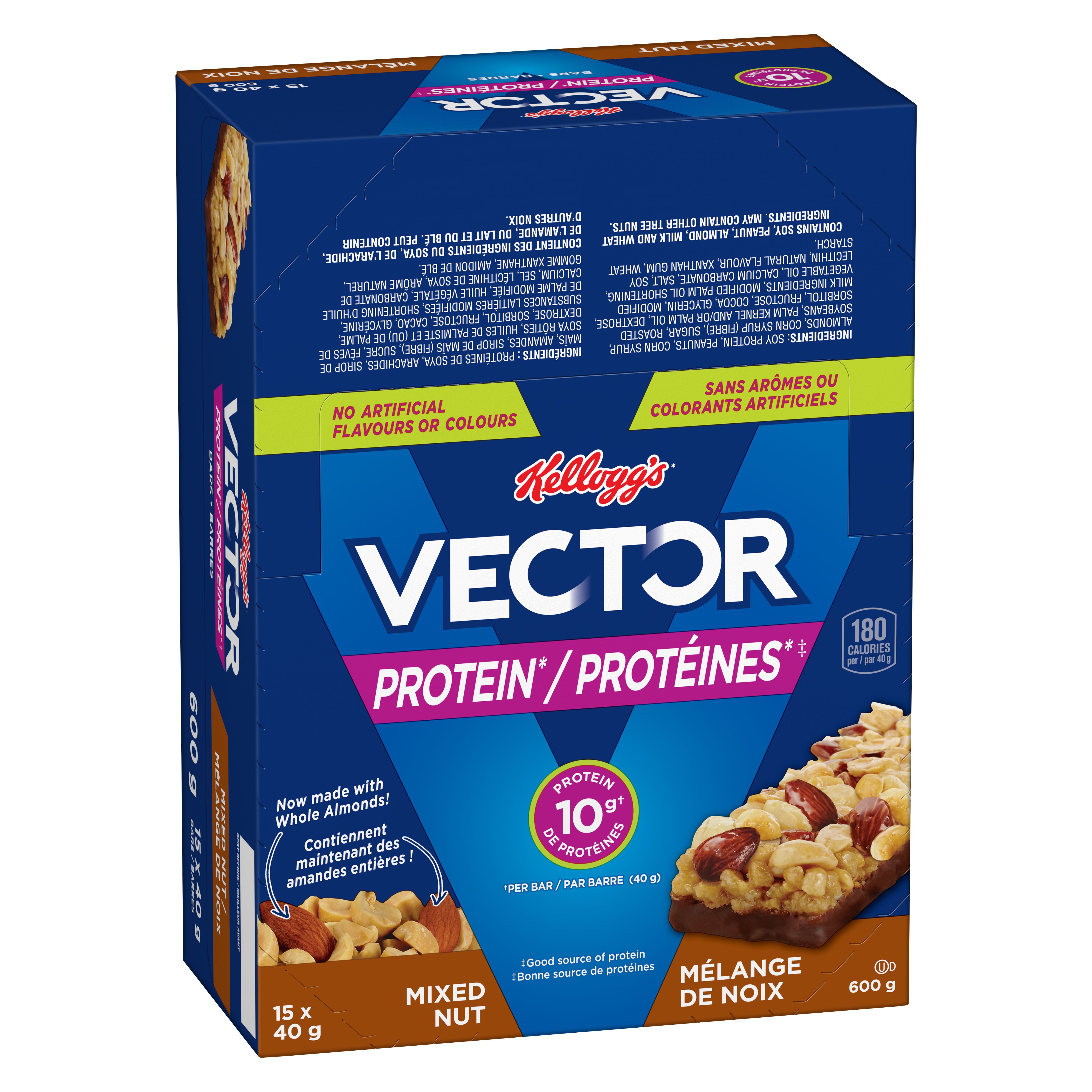 Vector Protein* Bars Mixed Nut SmartLabel™