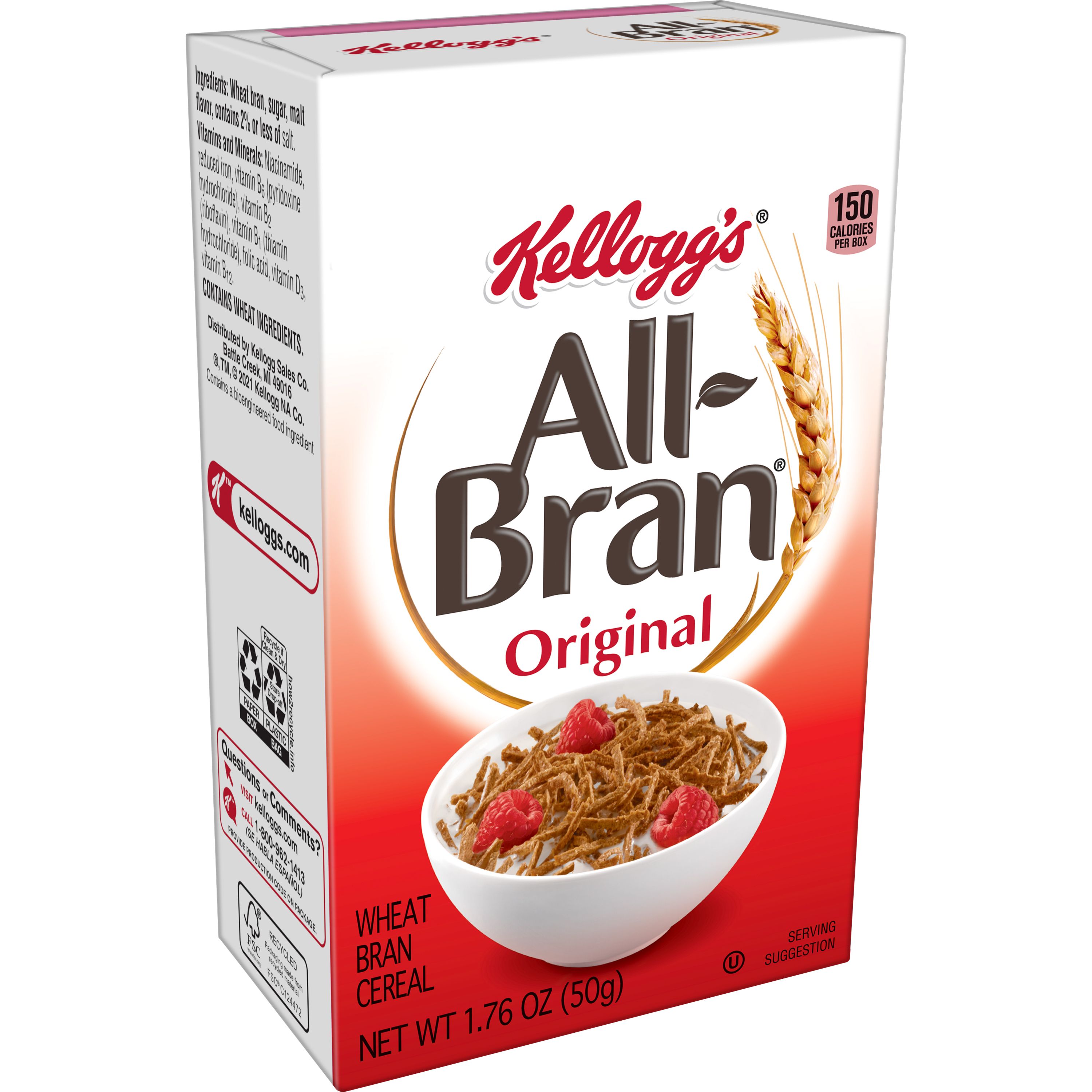 Kellogg's® All-Bran® Original Cereal - SmartLabel™