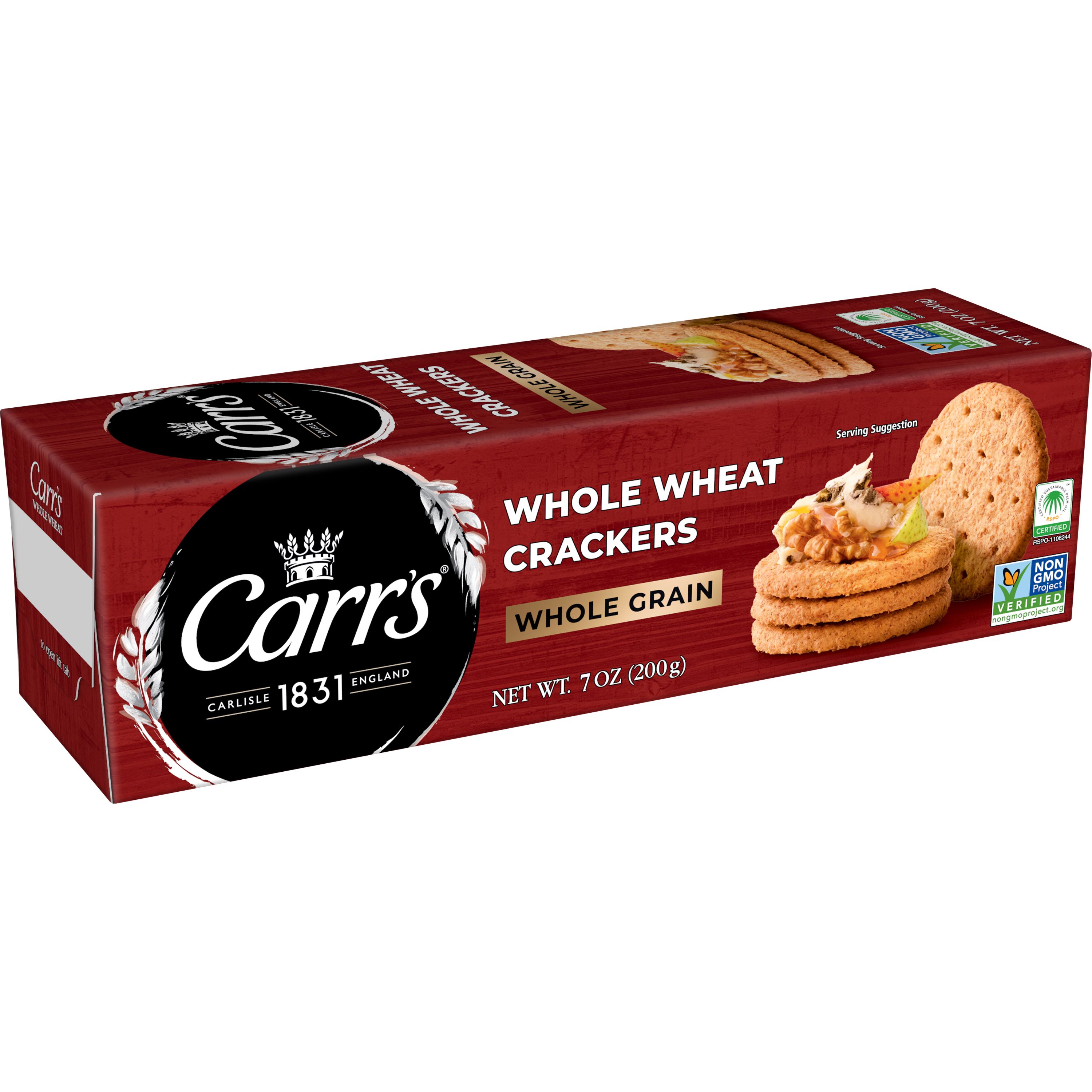 Carr's® Whole Wheat Crackers SmartLabel™