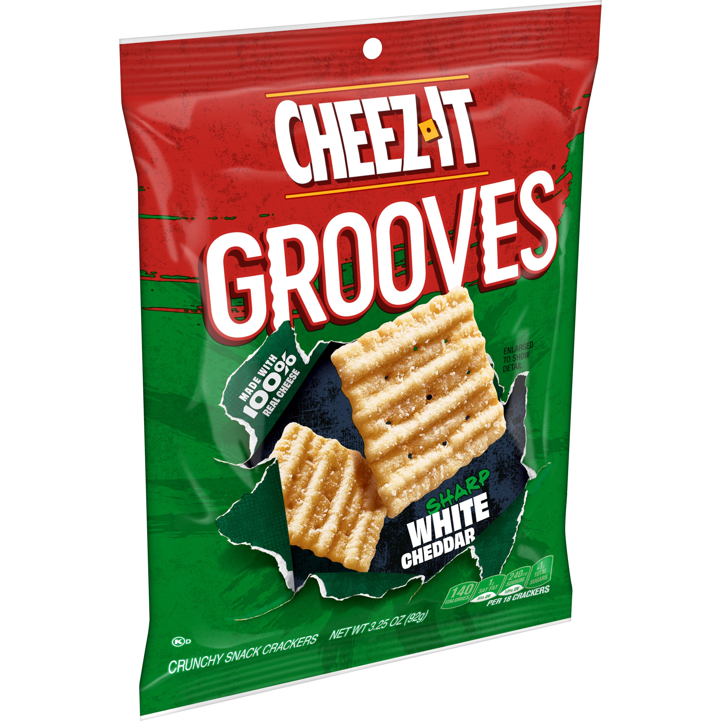 Cheez-It Grooves® Sharp White Cheddar - SmartLabel™