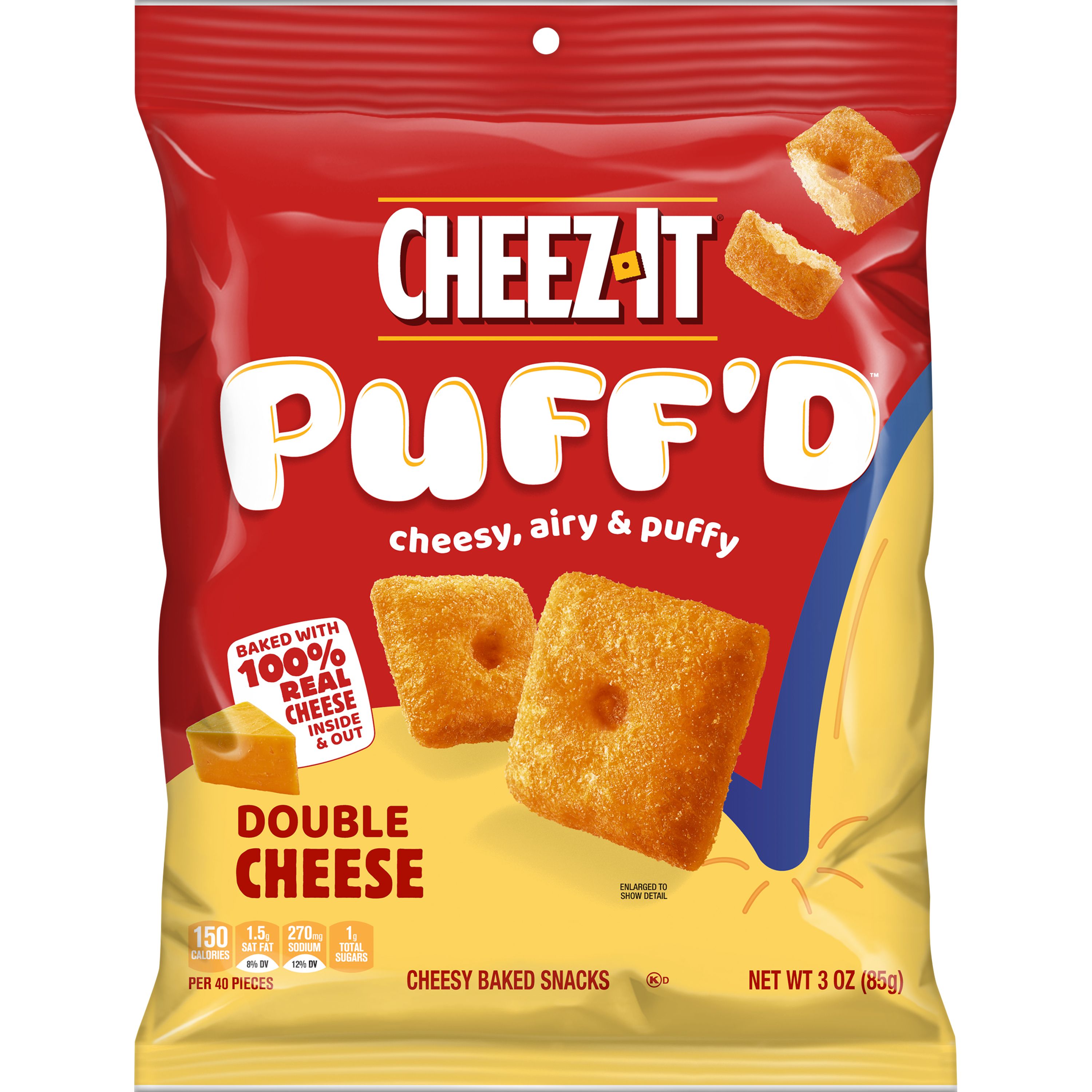 Cheez-It® Puff'd® Double Cheese Snacks 
