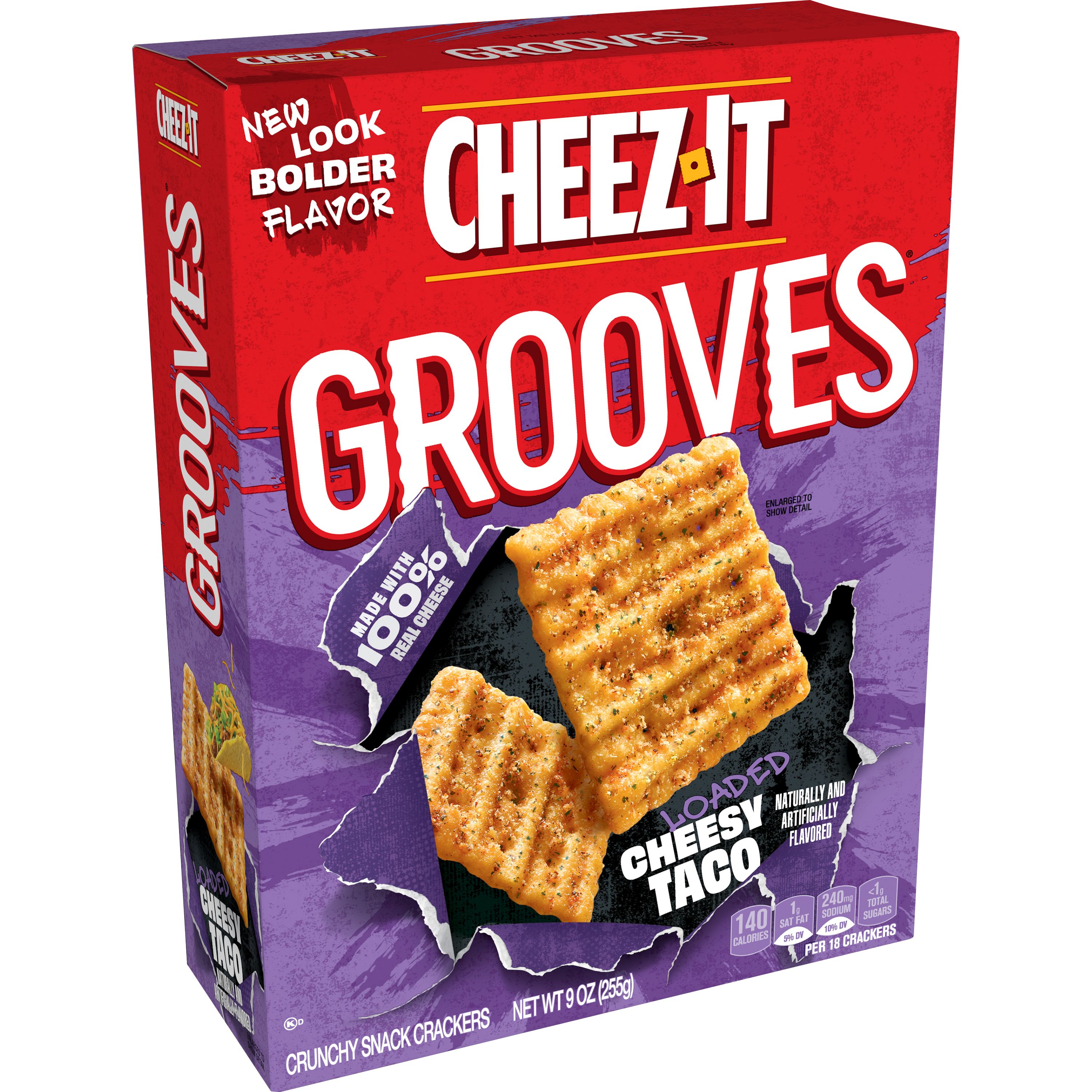 Cheez It Grooves® Loaded Cheesy Taco Smartlabel™ 8209