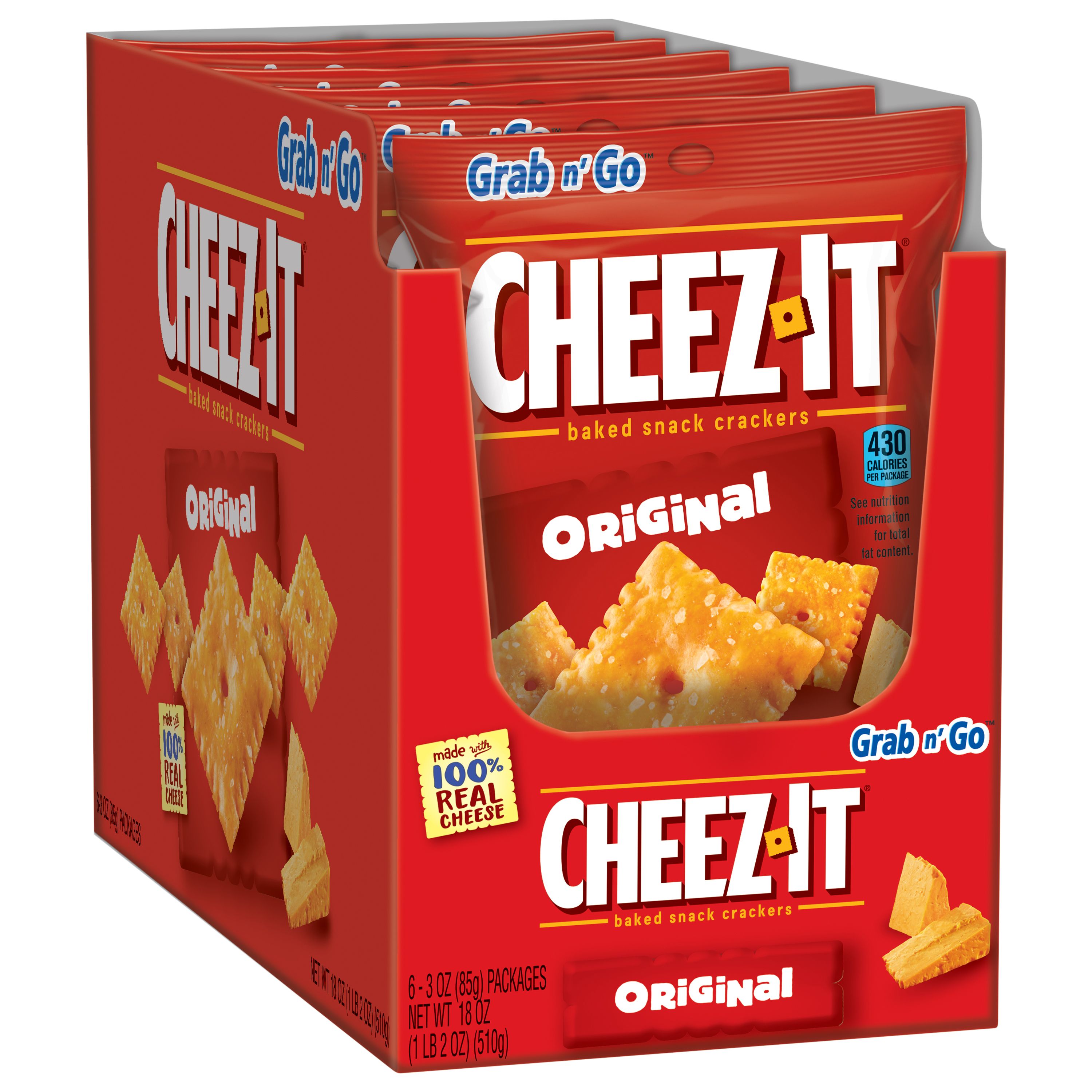 Cheez It® Original Snack Crackers Smartlabel™ 