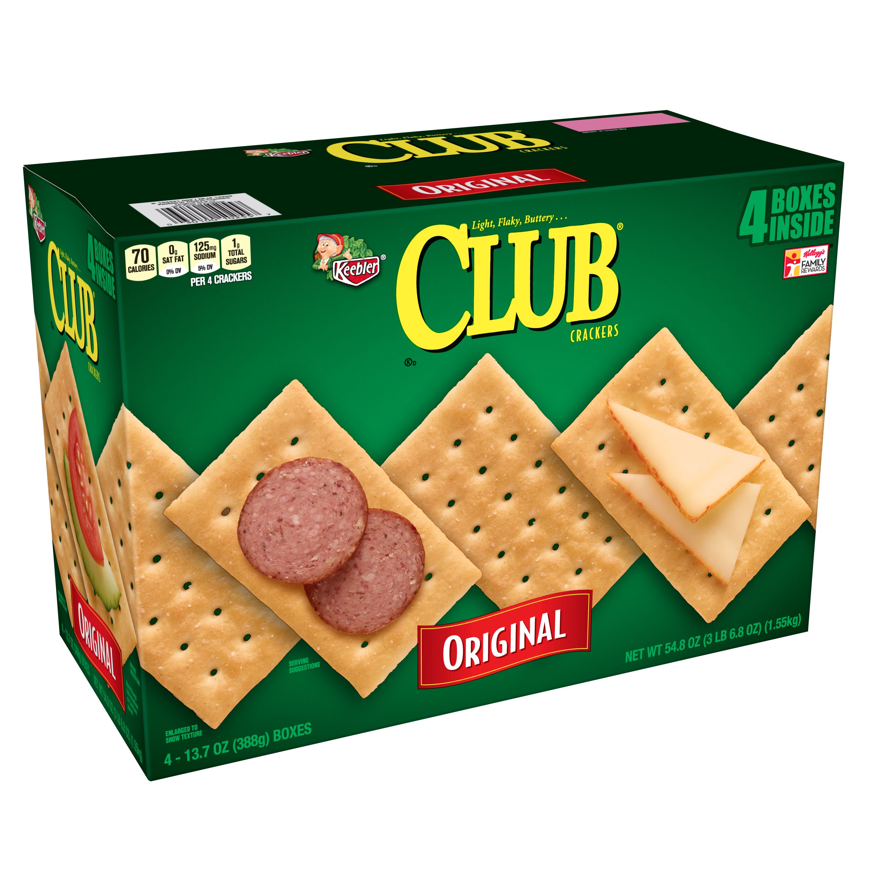 Club® Original Crackers SmartLabel™