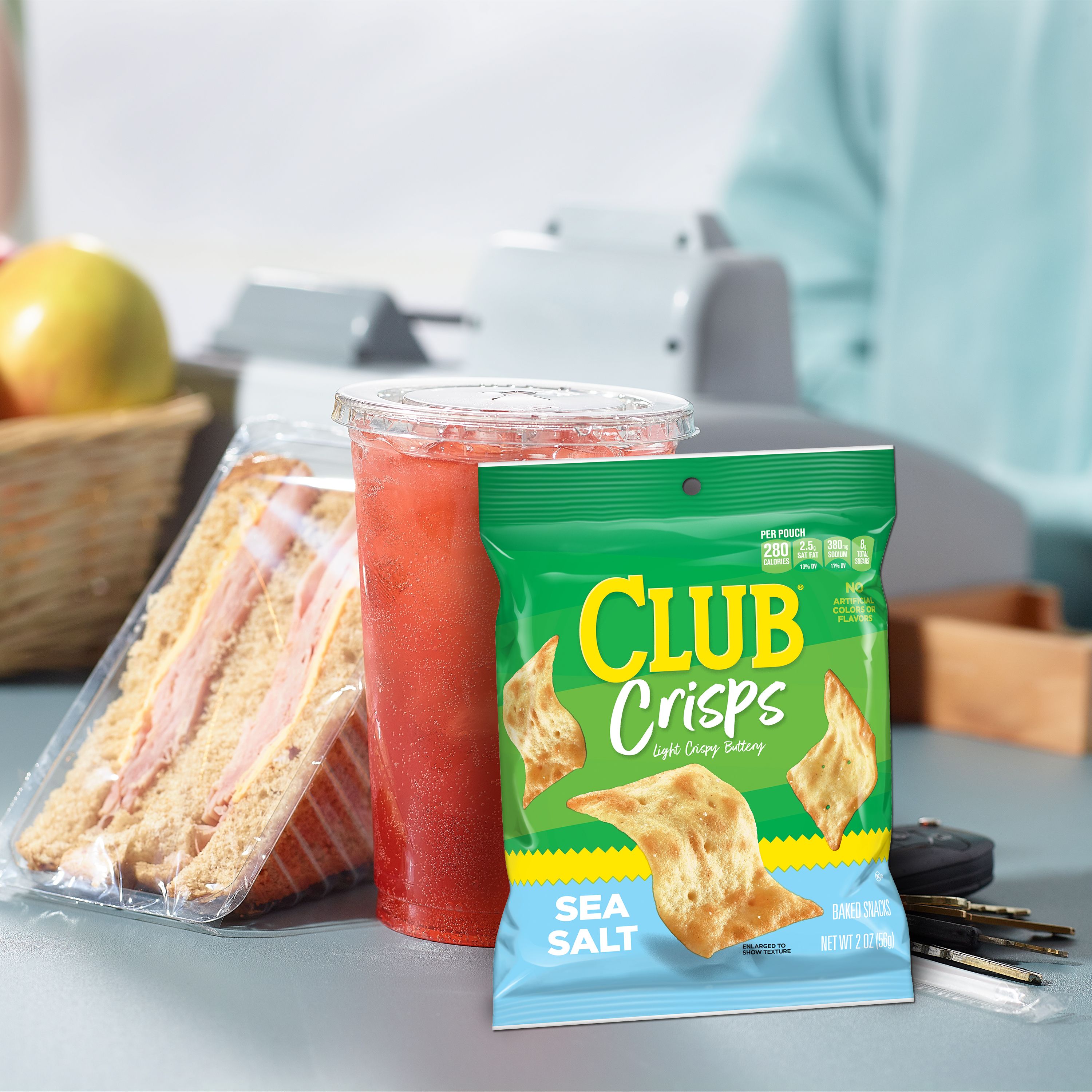 Club® Crisps Sea Salt