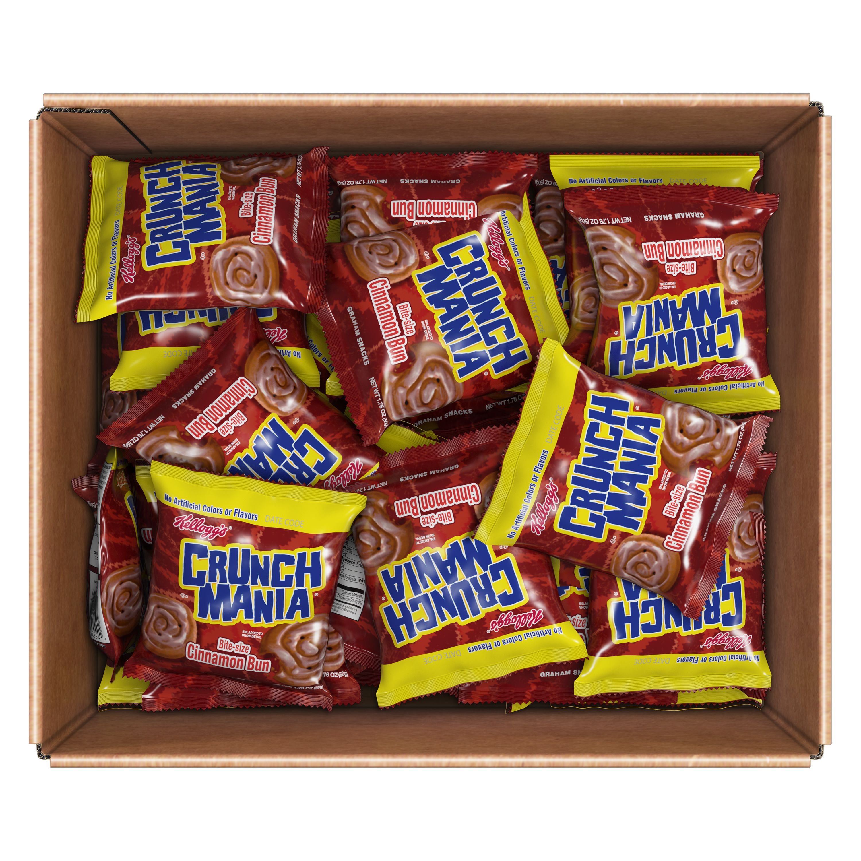 Kellogg's® Crunchmania™ Cinnamon Bun Graham Snacks