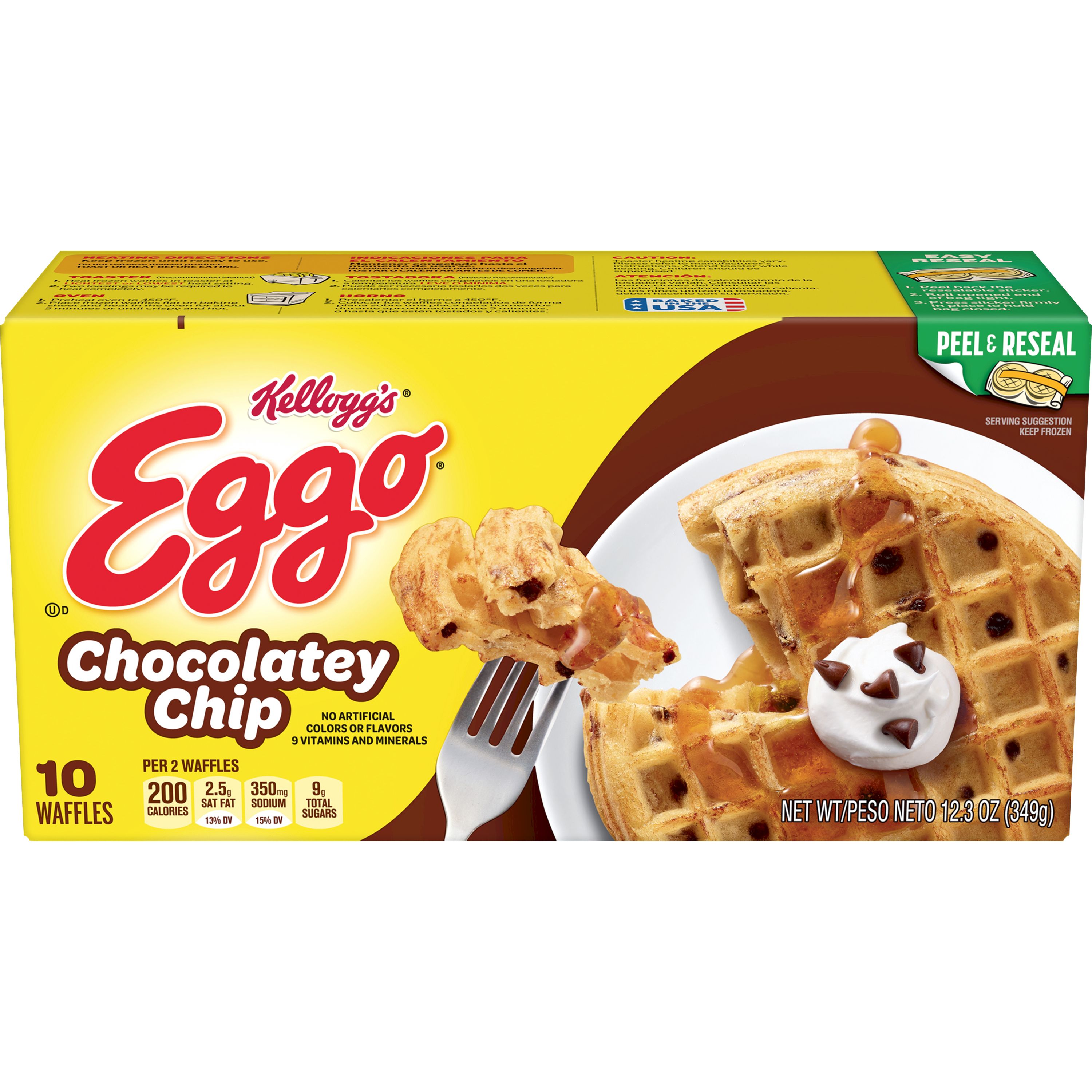 Chocolate Chip Eggo Waffles