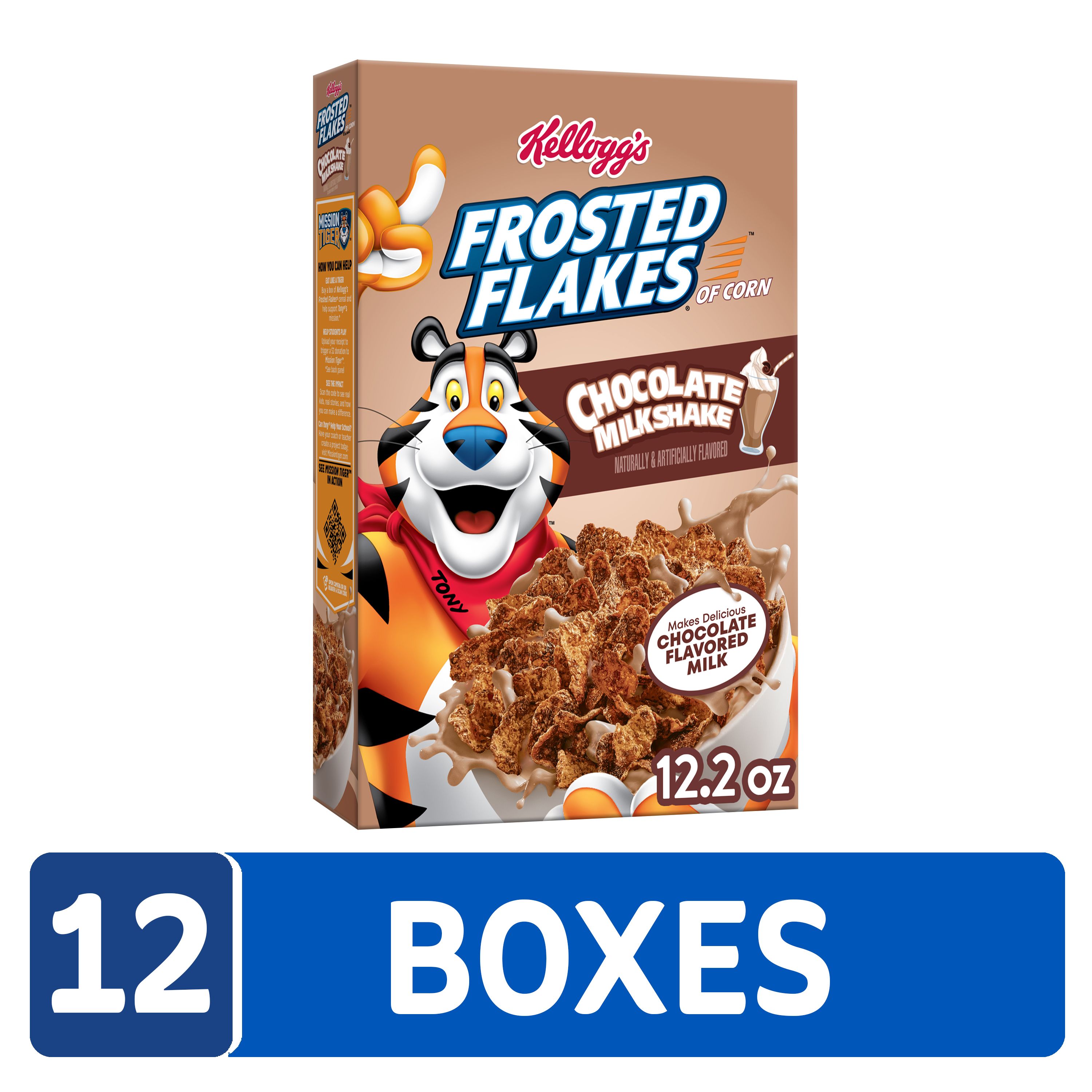 Kellogg's Frosted Flakes® Chocolate Milkshake