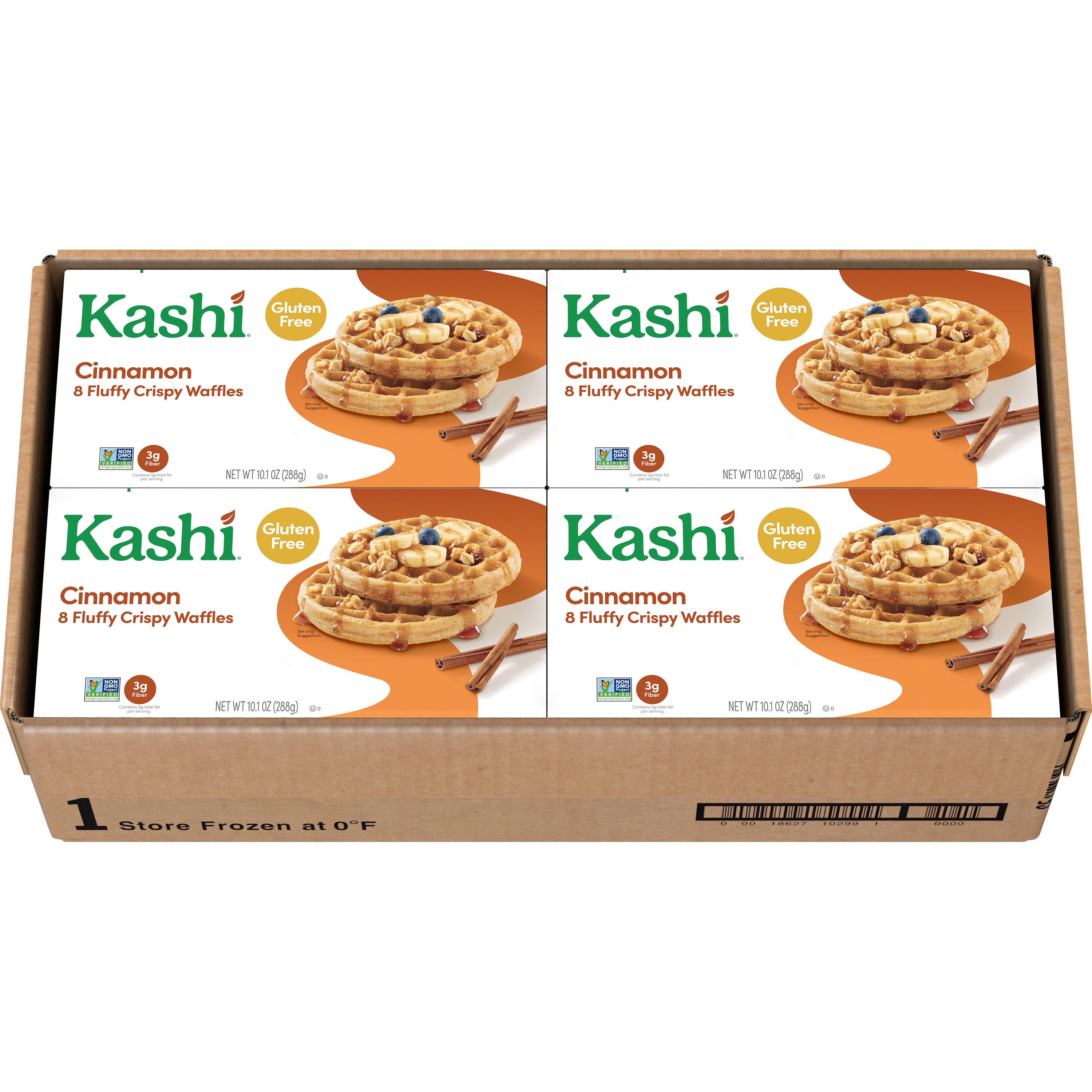 Kashi Gluten Free Waffles, Cinnamon
