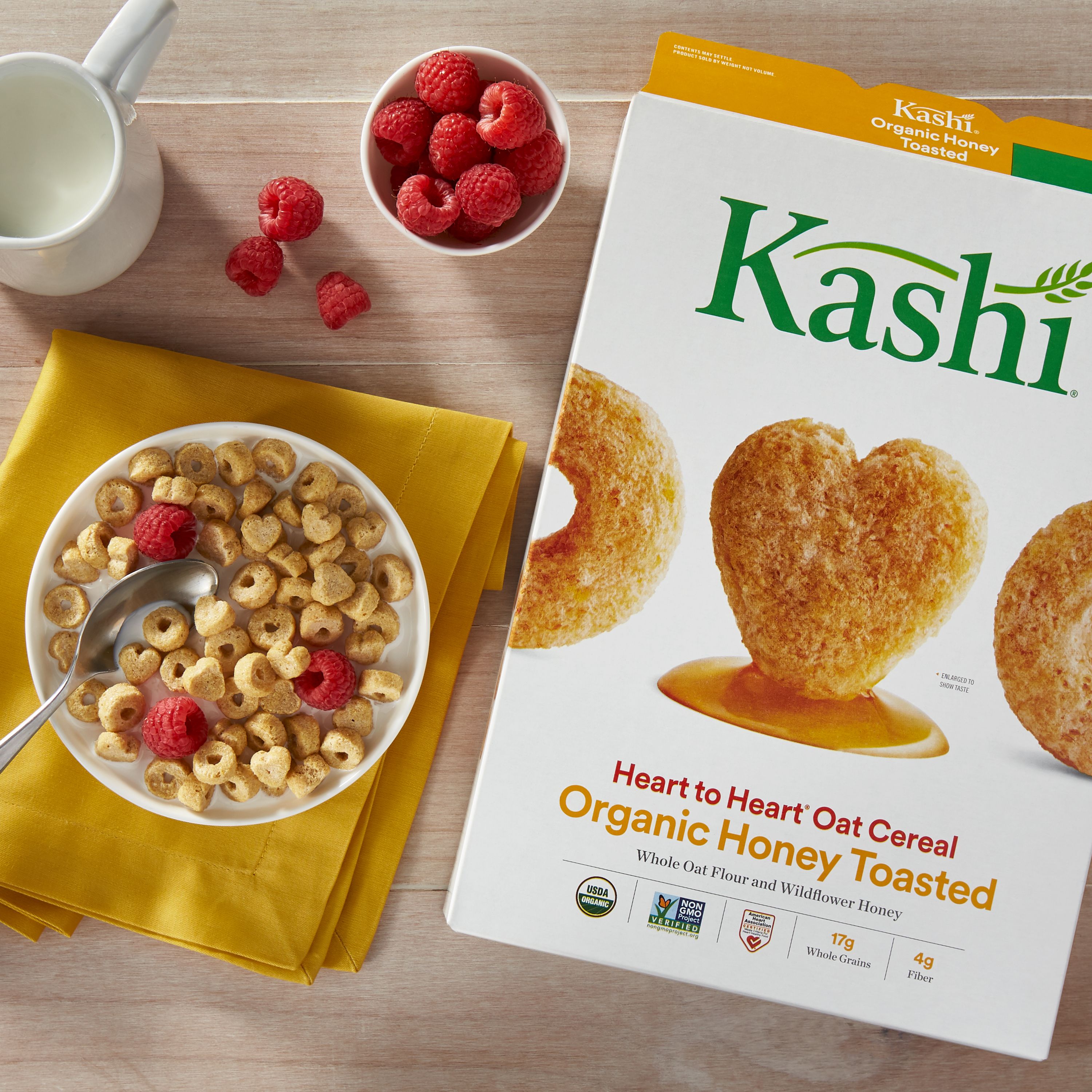 Kashi® Organic Honey Toasted Oat Cereal