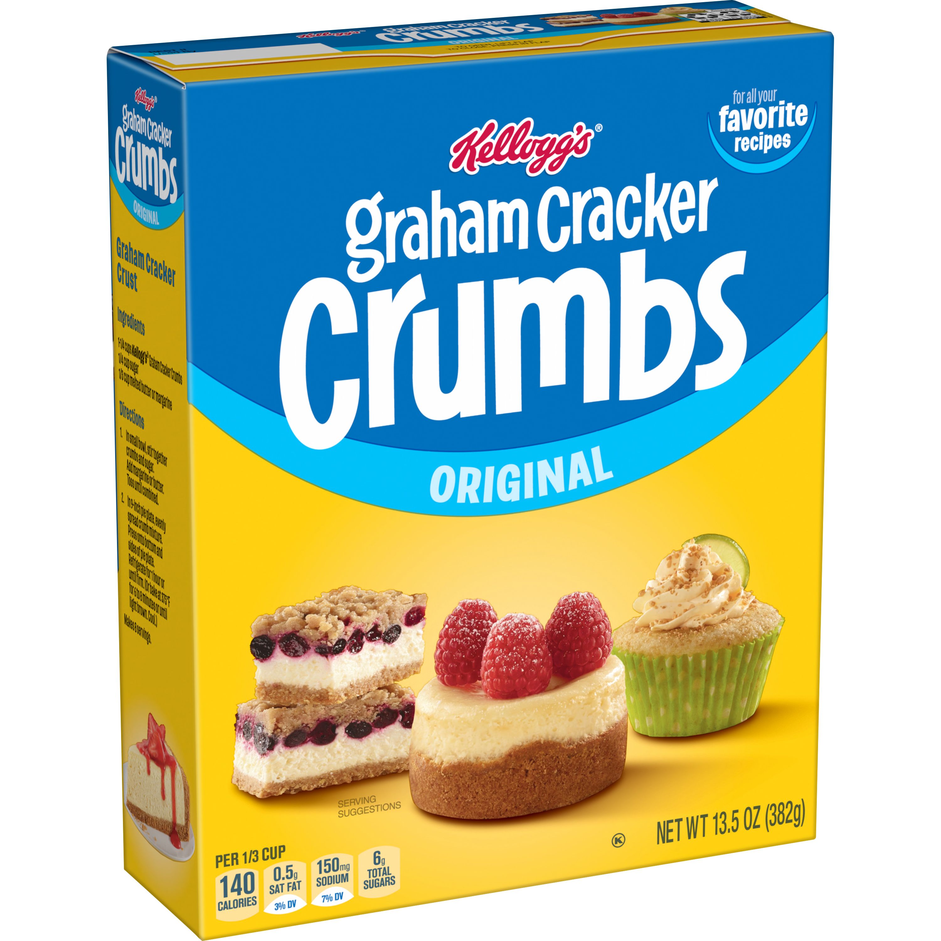 Kelloggs Graham Cracker Crumbs SmartLabel 
