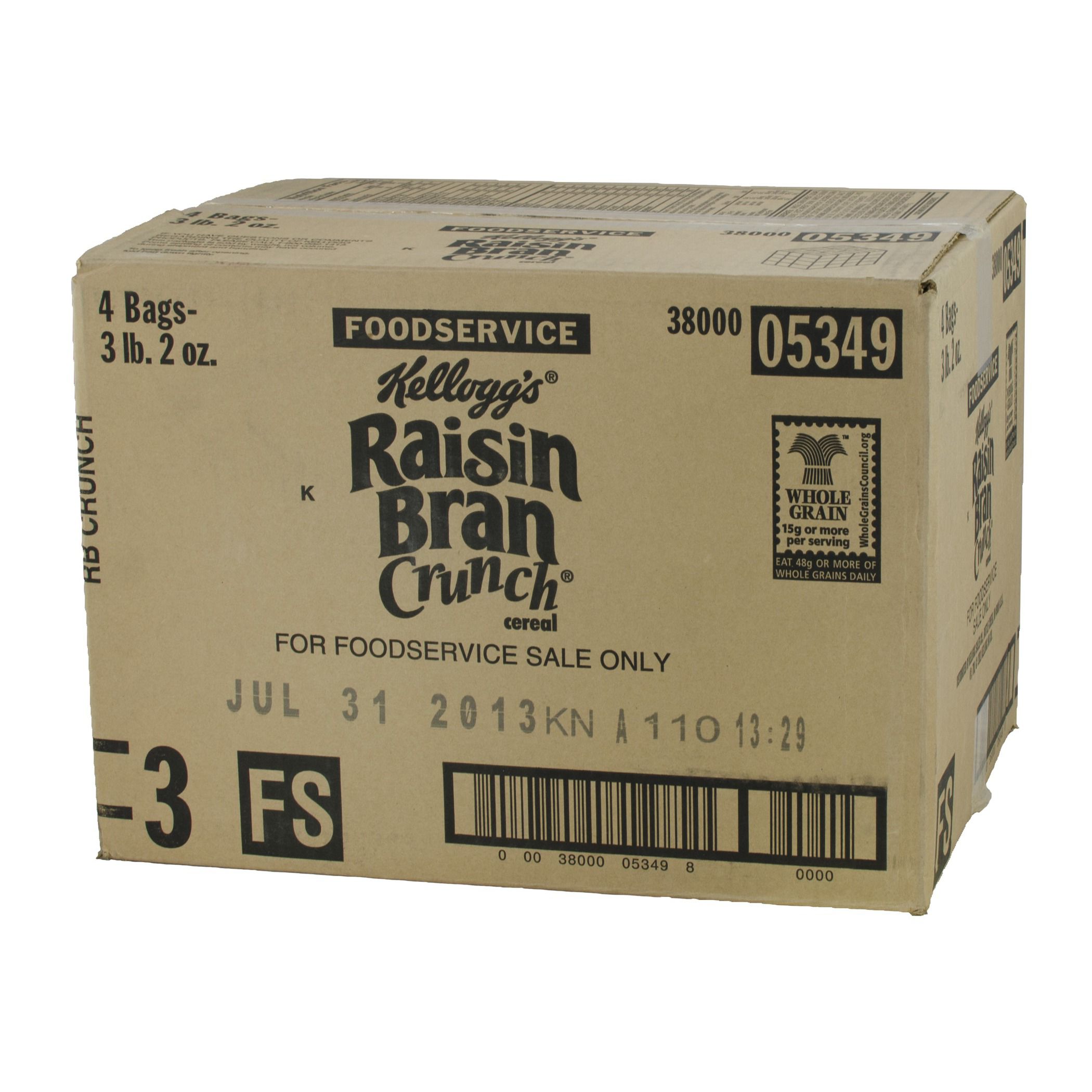 raisin bran crunch shortage