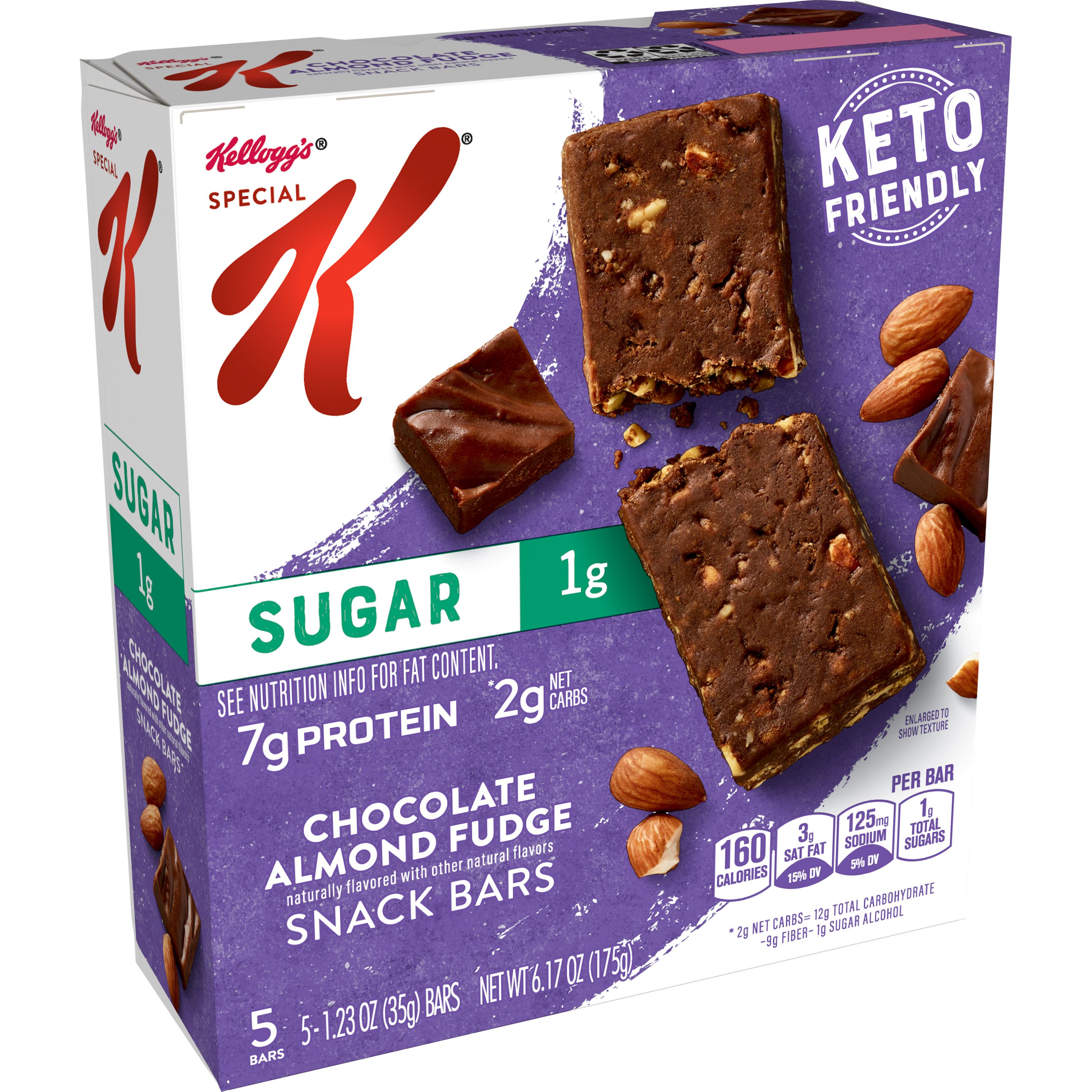 Kellogg’s® Special K® Chocolate Almond Fudge KetoFriendly Bars SmartLabel™