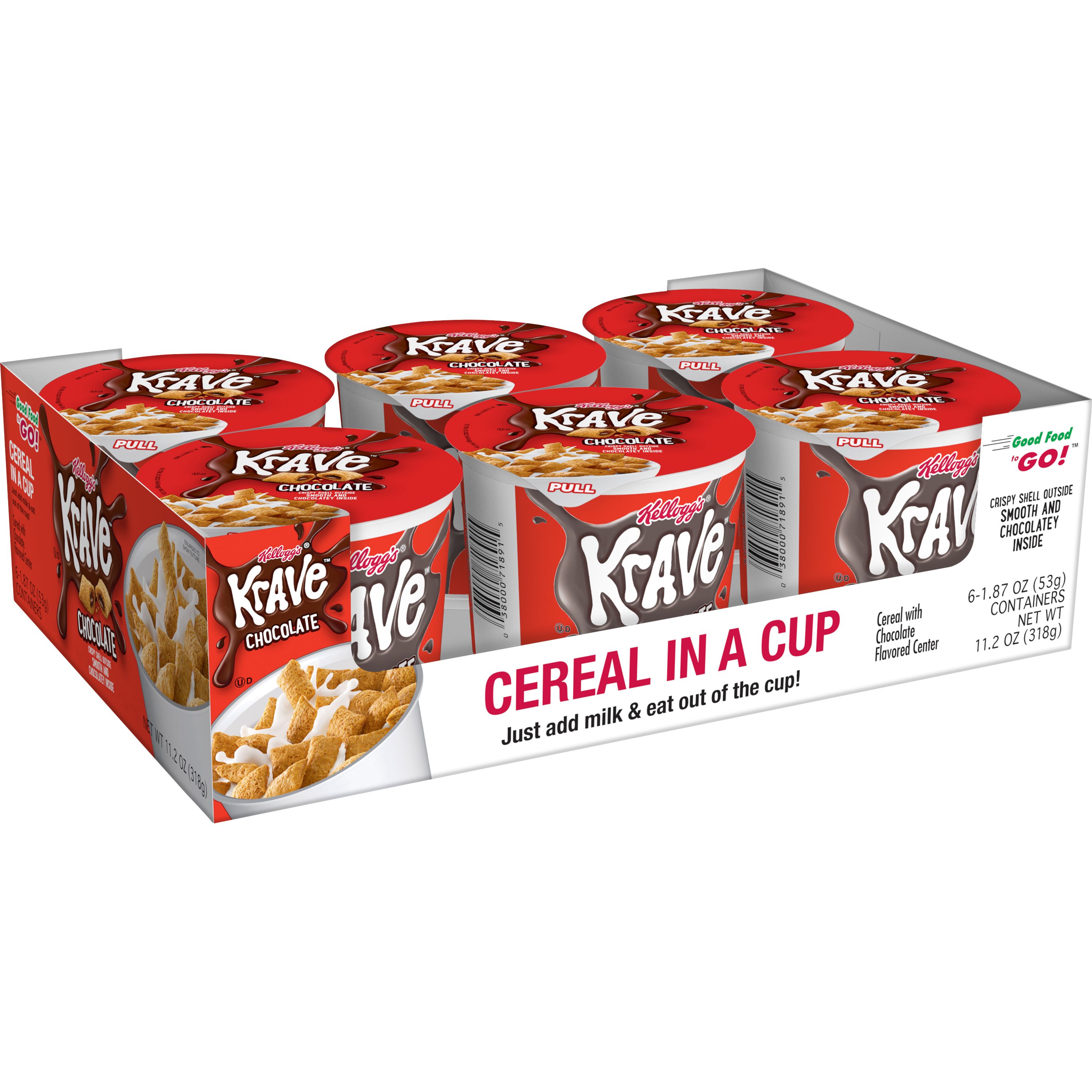 Kellogg S® Krave™ Chocolate Cereal Smartlabel™