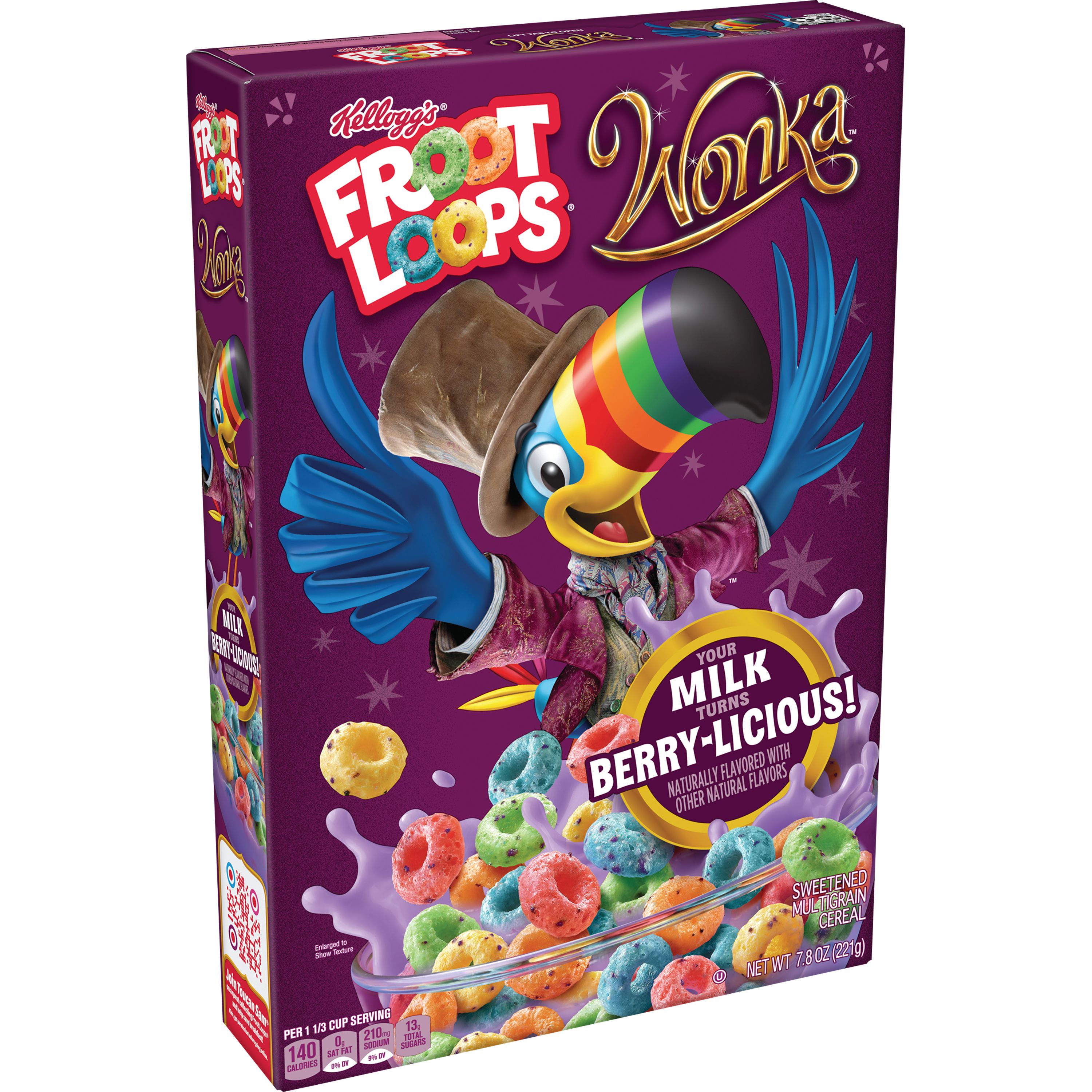 Kellogg's® Willy Wonka Froot Loops® Cold Breakfast Cereal - SmartLabel™