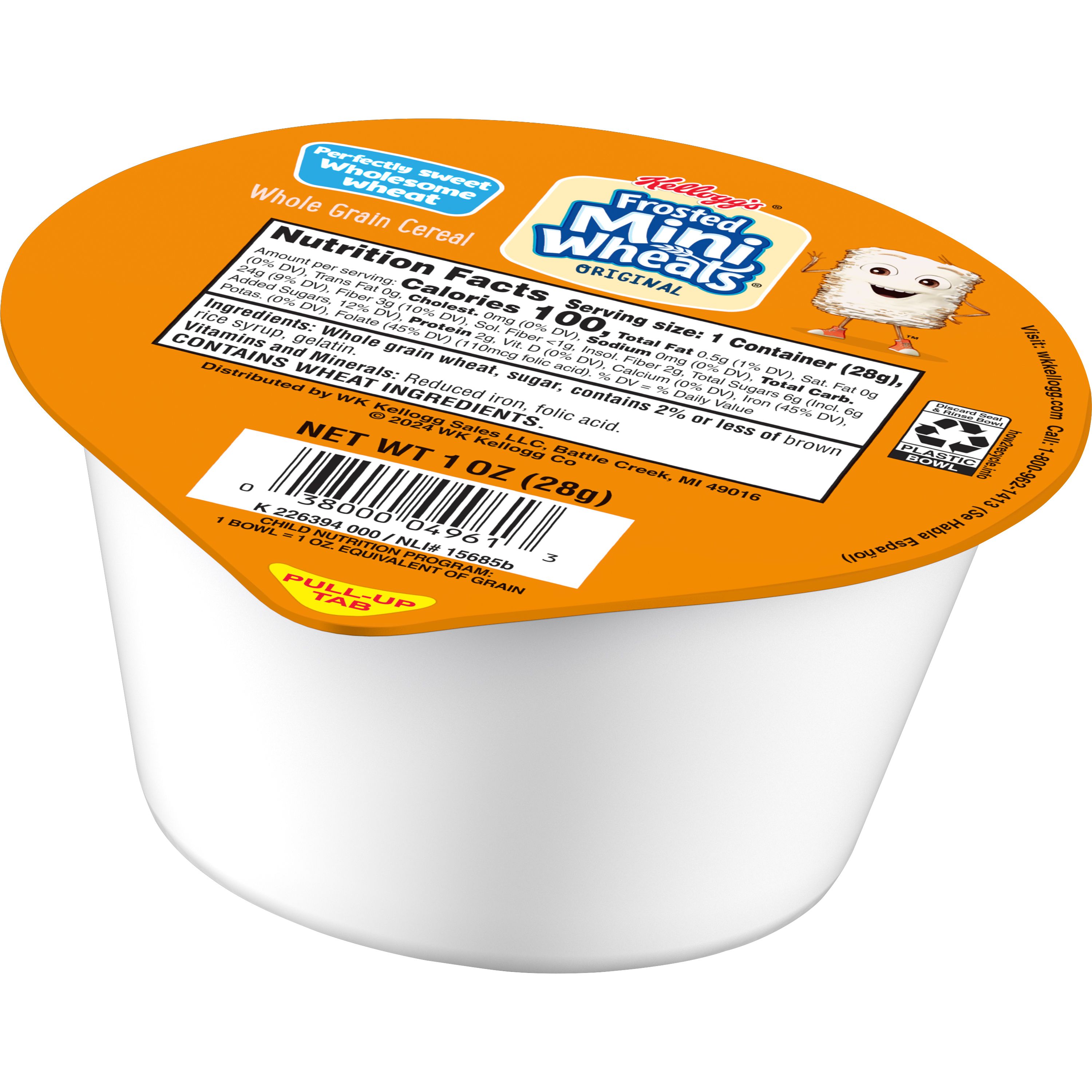 Kellogg's® Frosted Mini-Wheats® Bite Size cereal - SmartLabel™