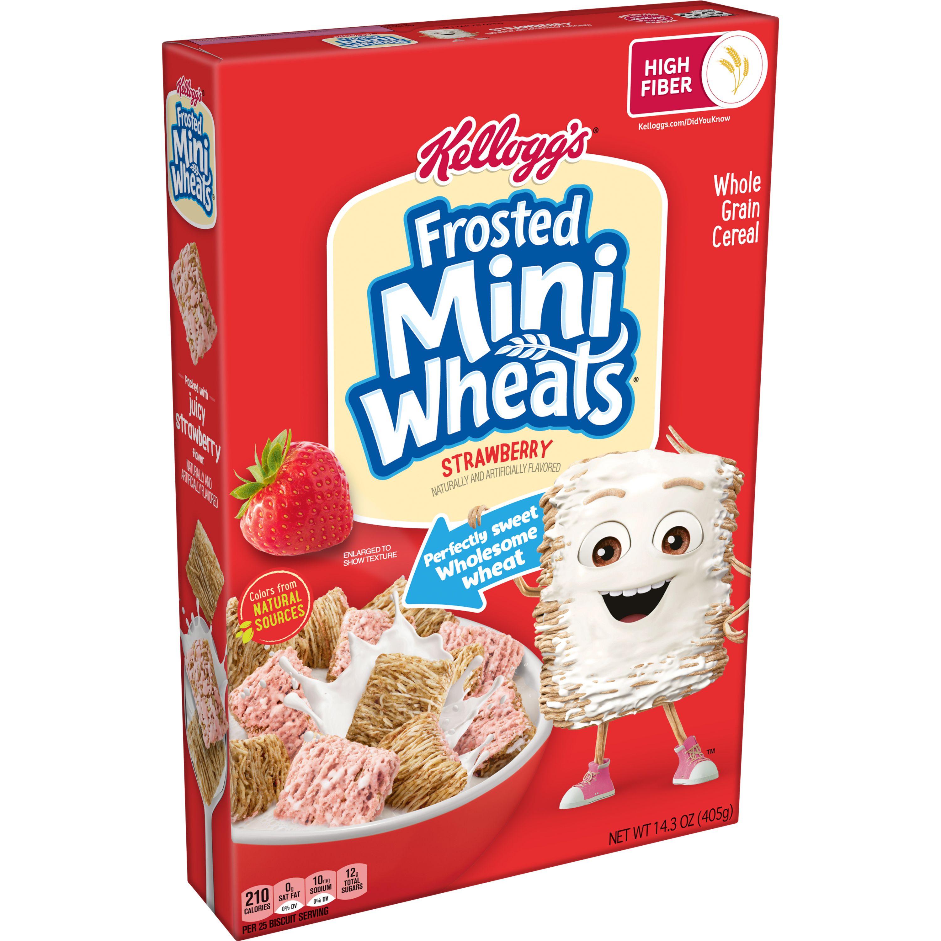 Frosted Mini Wheats Strawberry Cereal