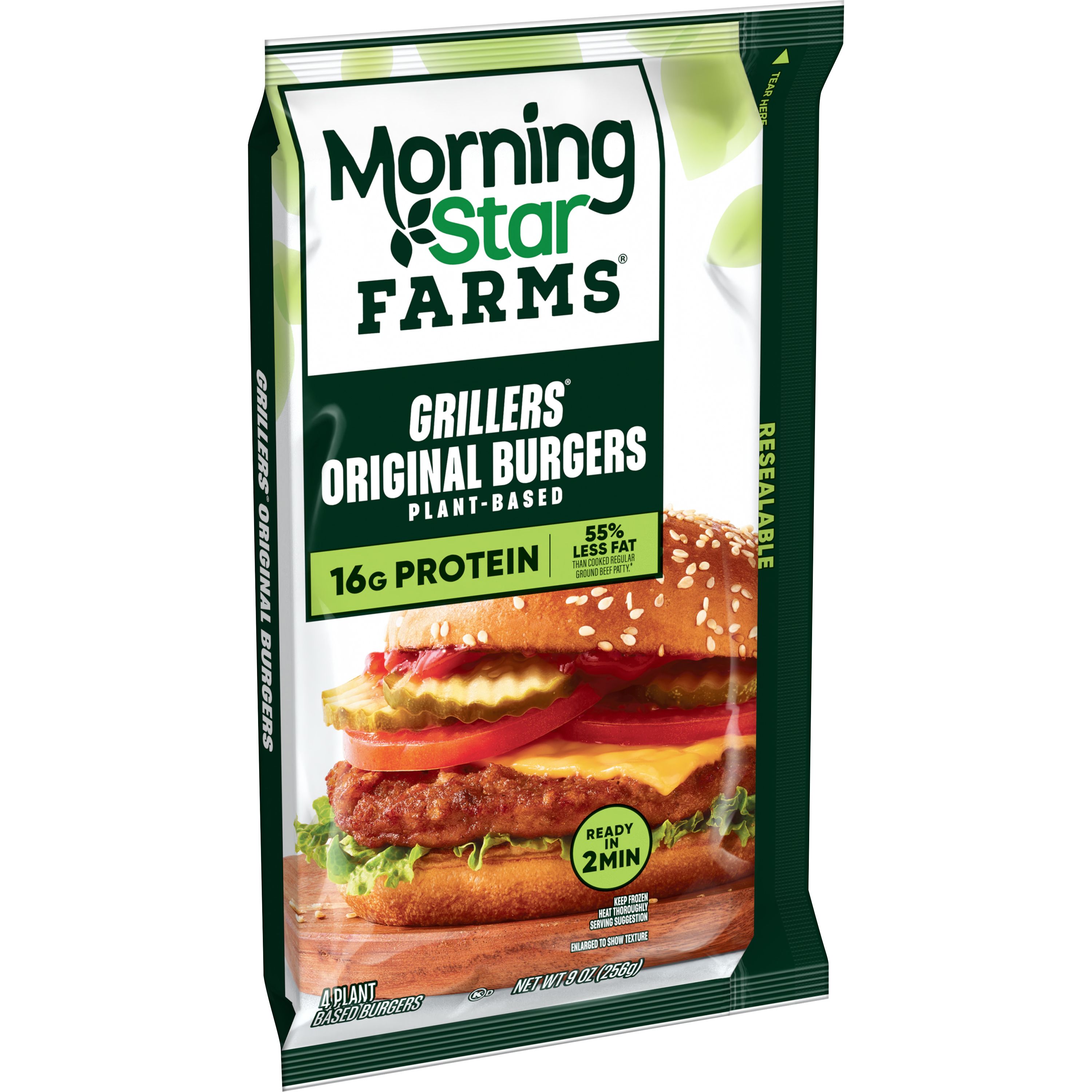 MorningStar Farms® Veggie Grillers® Original Burgers - SmartLabel™