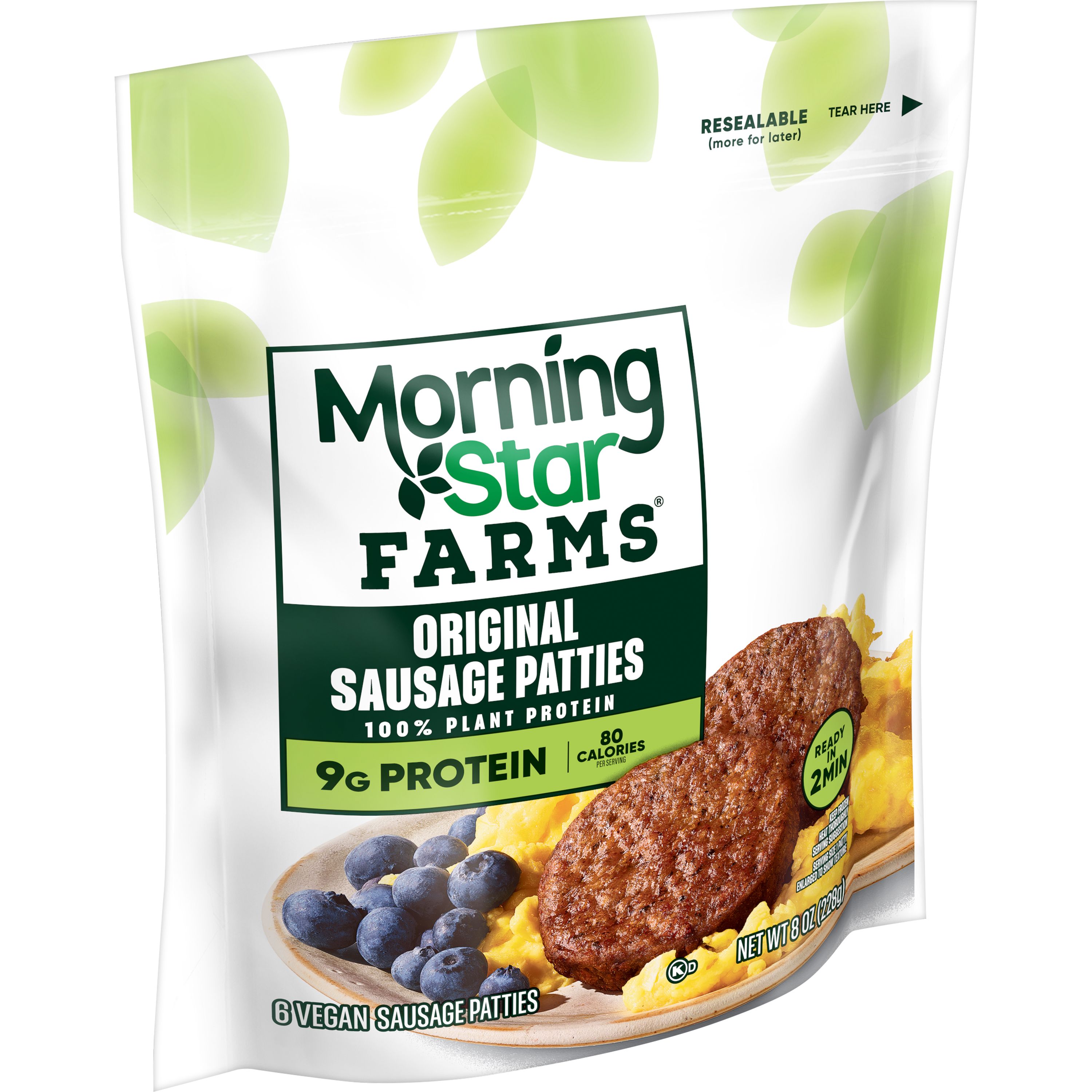 MorningStar Farms® Original Sausage Patties - SmartLabel™