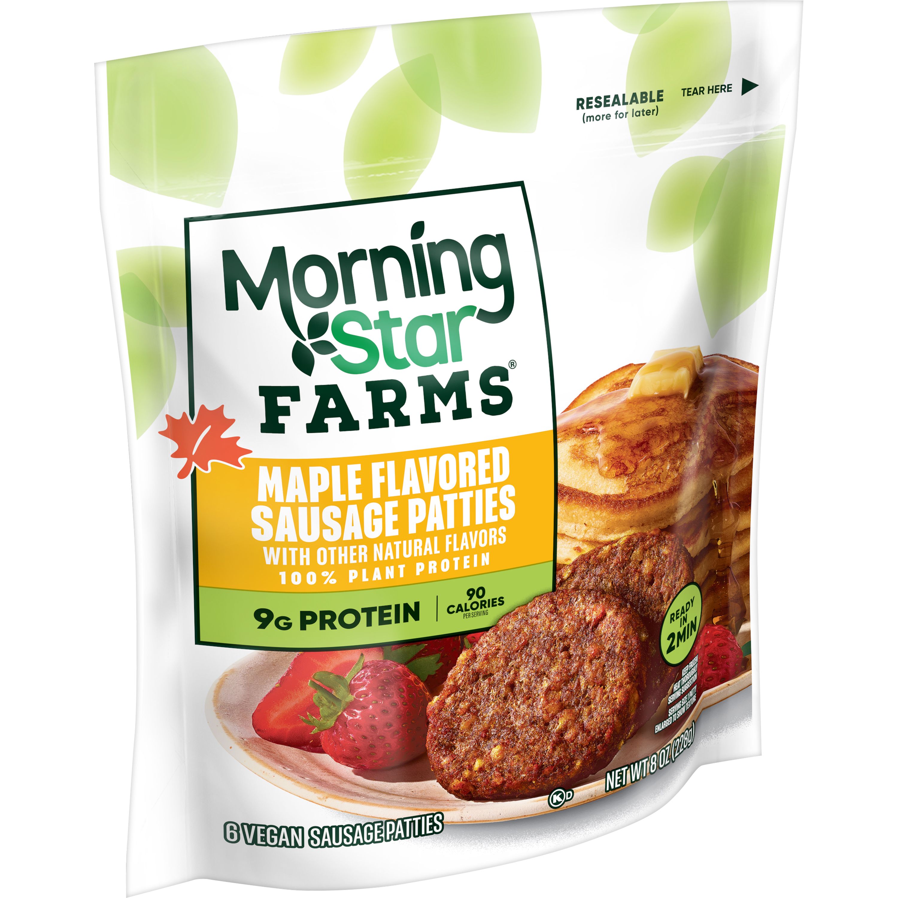 MorningStar Farms® Maple Flavored Sausage Patties - SmartLabel™