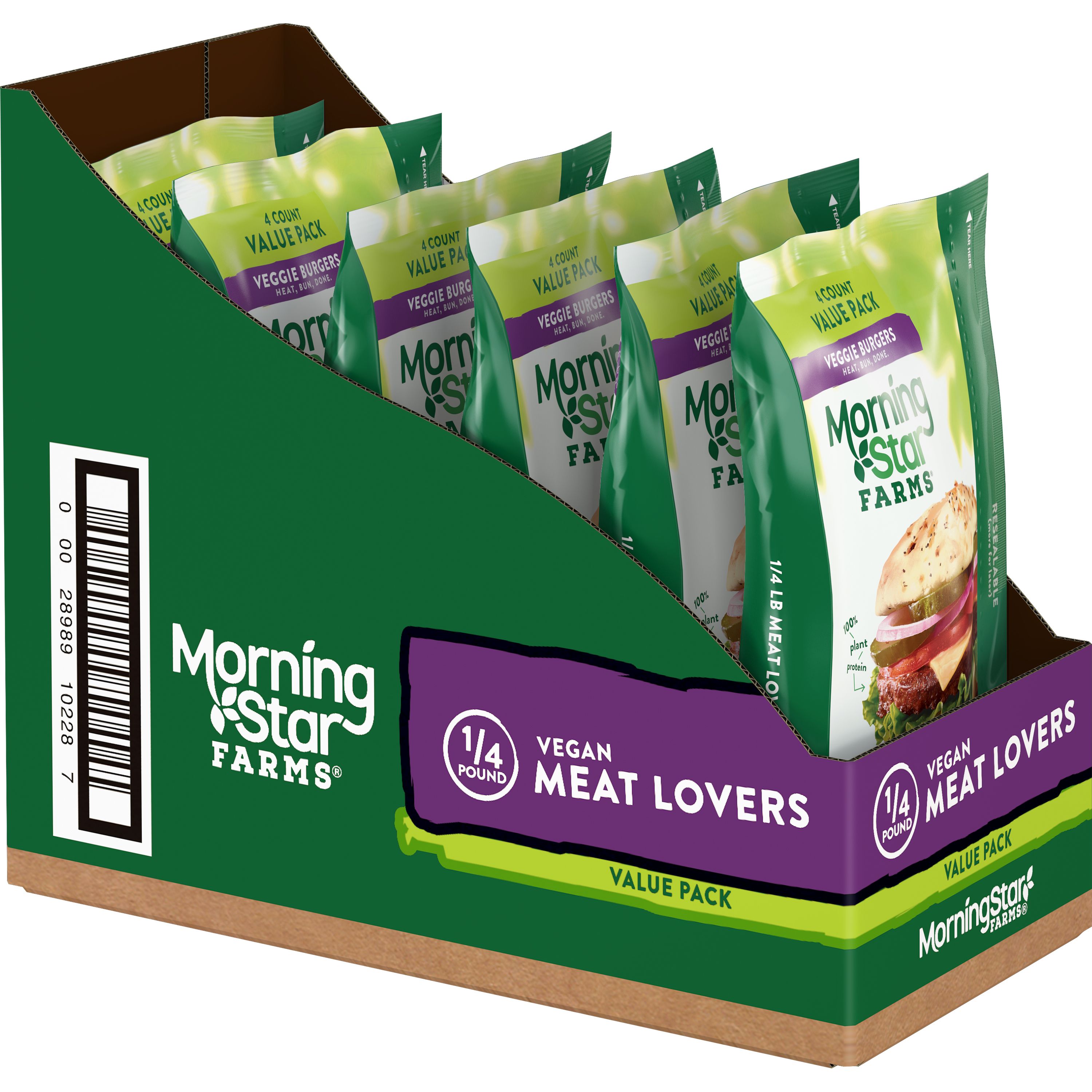 MorningStar Farms® Vegan Meat Lovers Burger