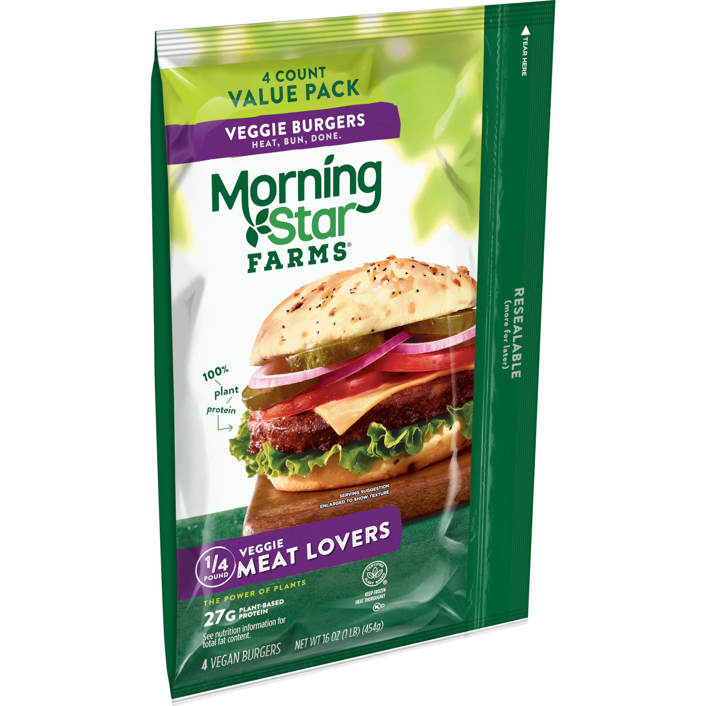 MorningStar Farms® Vegan Meat Lovers Burger - SmartLabel™