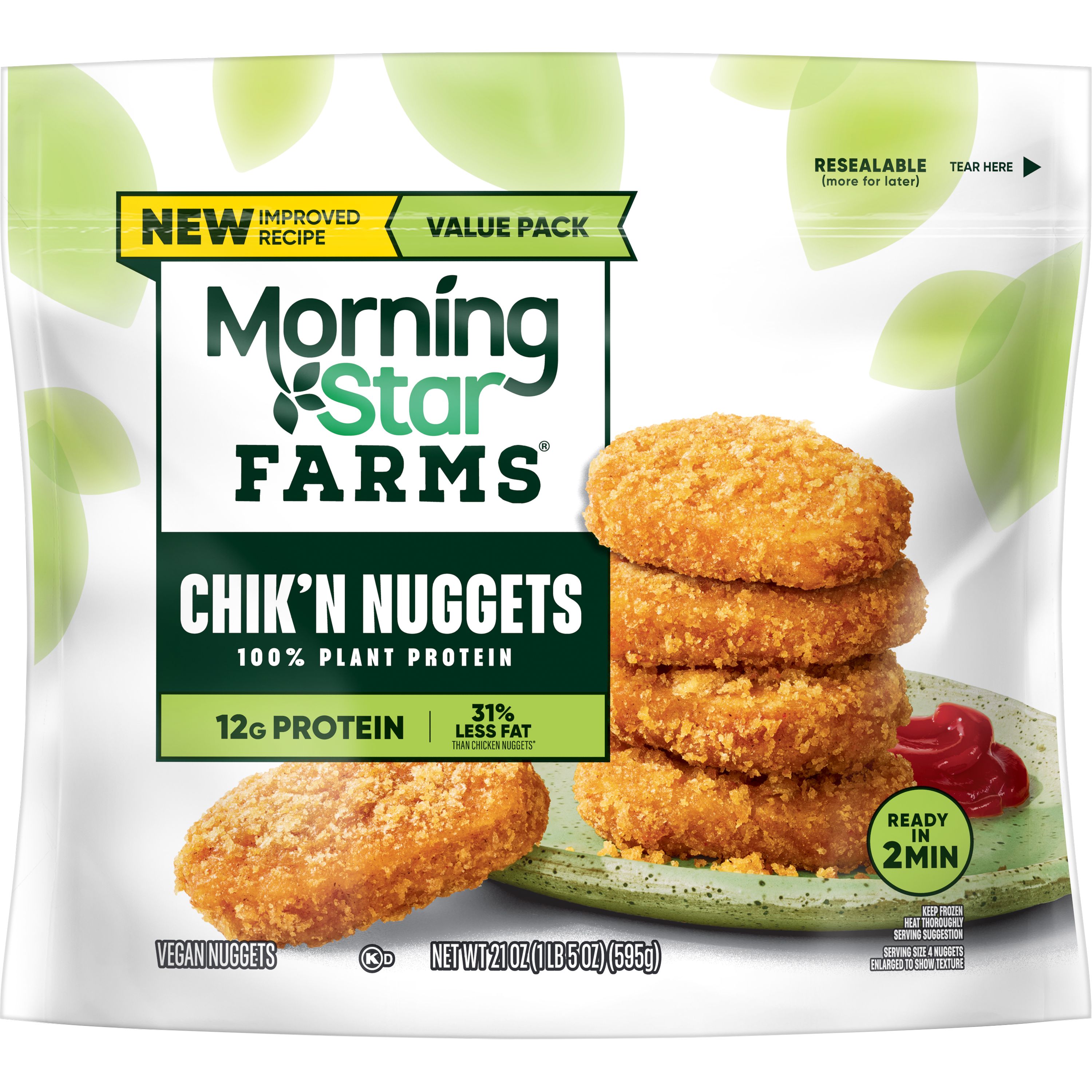 MorningStar Farms® Veggie Chik'n Nuggets - SmartLabel™